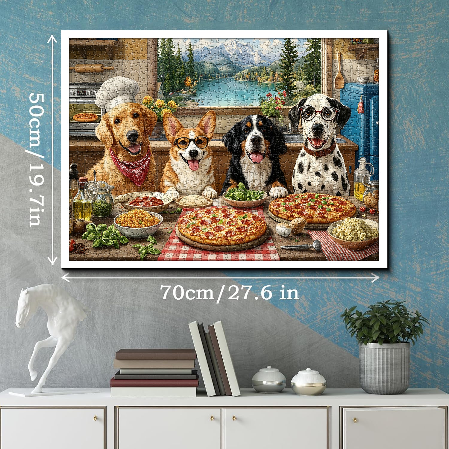 Lakeside Pizza Crew Puzzle 1000 Teile