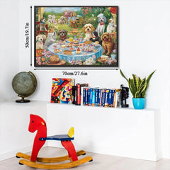 Picnic Pups Jigsaw Puzzle 1000 Pieces
