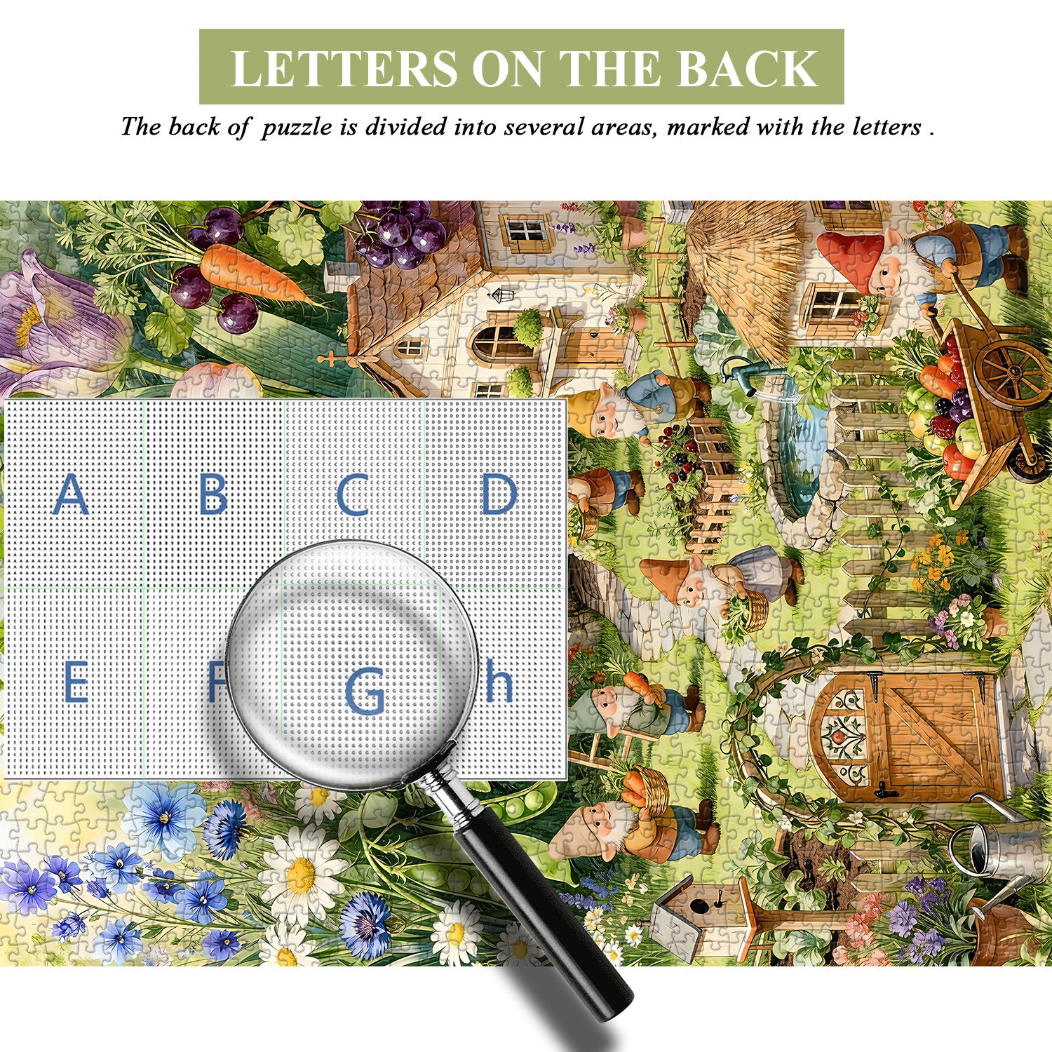 Verzauberter Gnome-Hafen-Puzzle, 1000 Teile