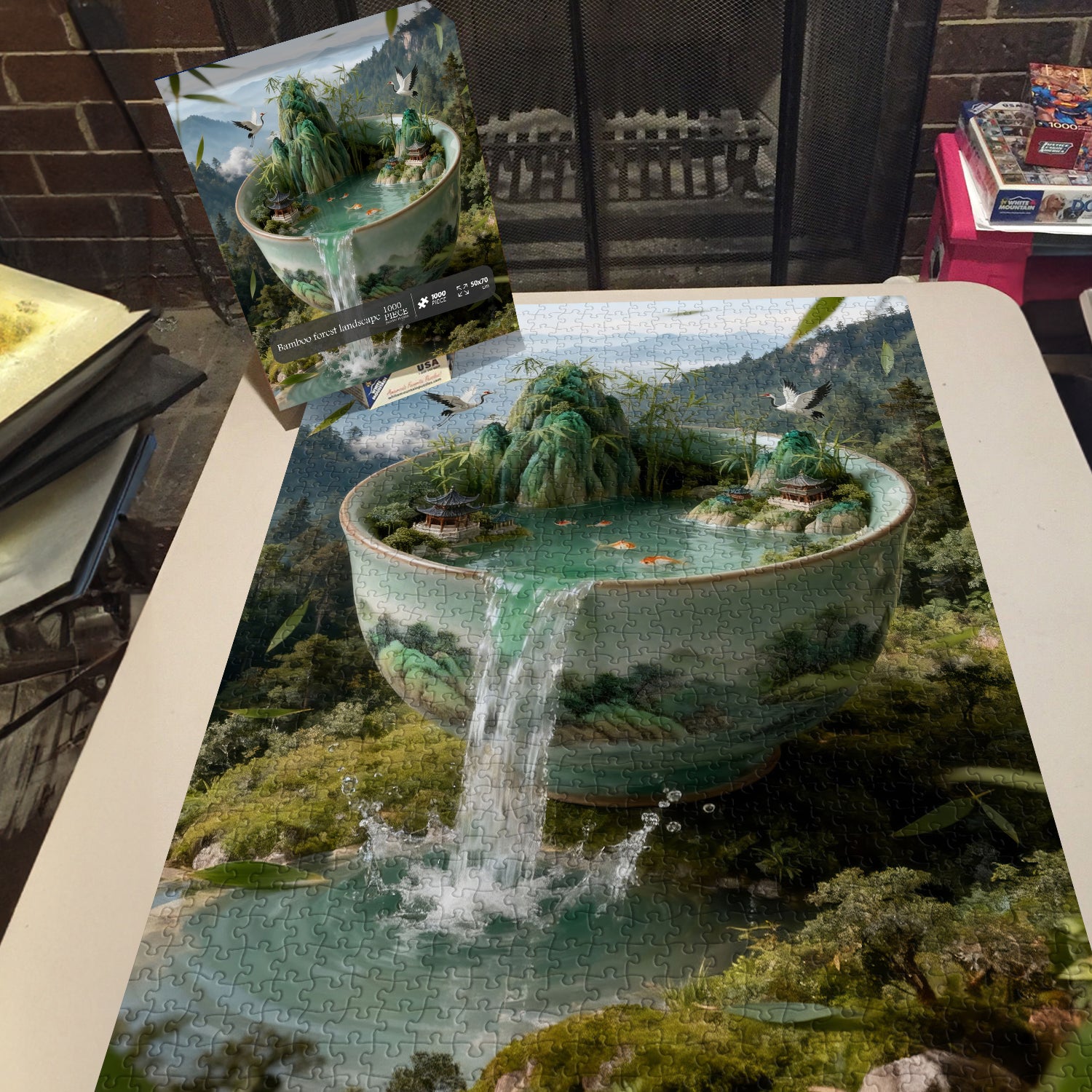 Bamboo forest landscape Jigsaw Puzzle 1000 Pieces