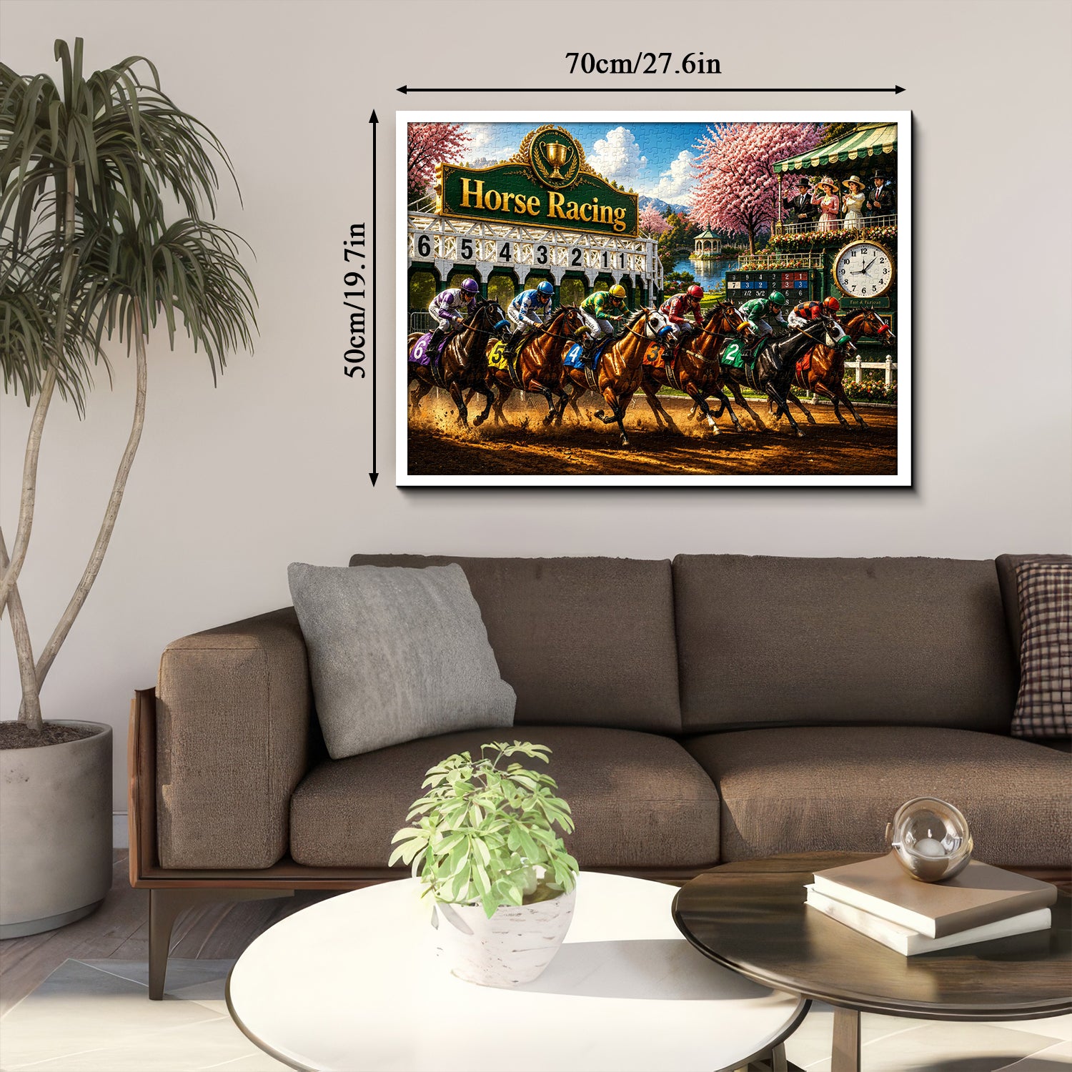 Blossom Horse Race Jigsaw Puzzle 1000 Pieces