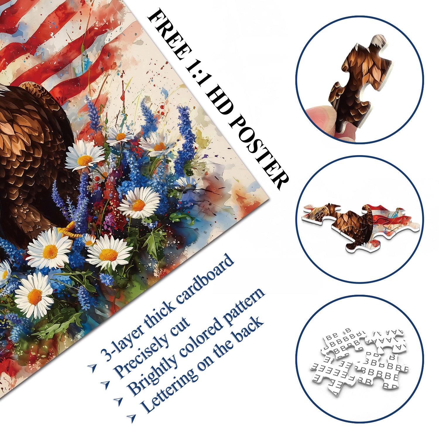 Adler der Unabhängigkeit Puzzle 1000 Teile