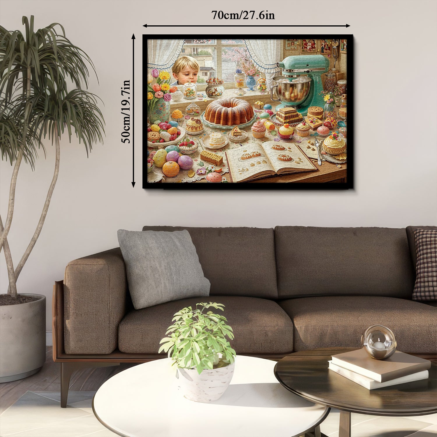 Fenster zu Süßigkeiten Puzzle 1000 Teile