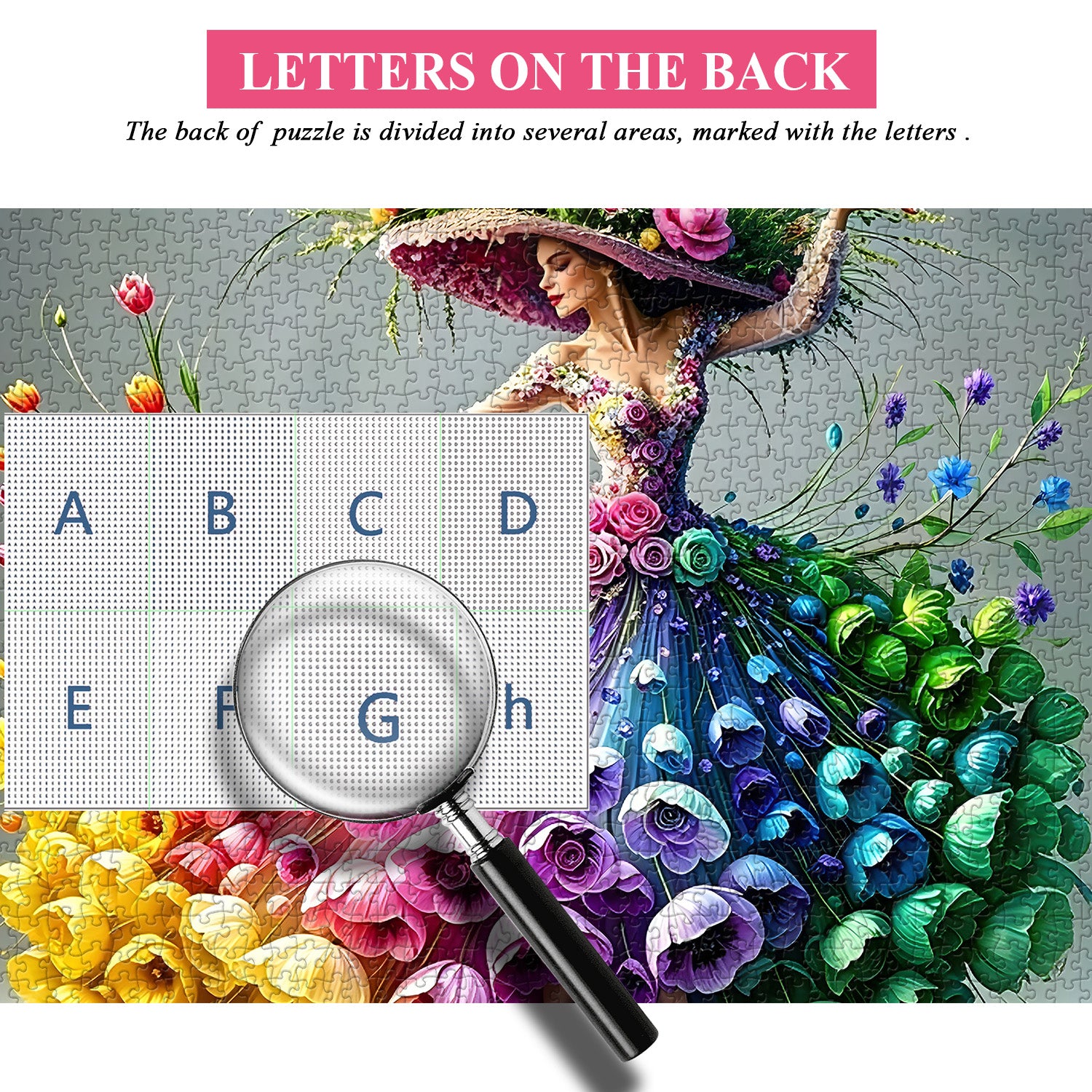 Flower Dancer Jigsaw Puzzle 1000 Pieces