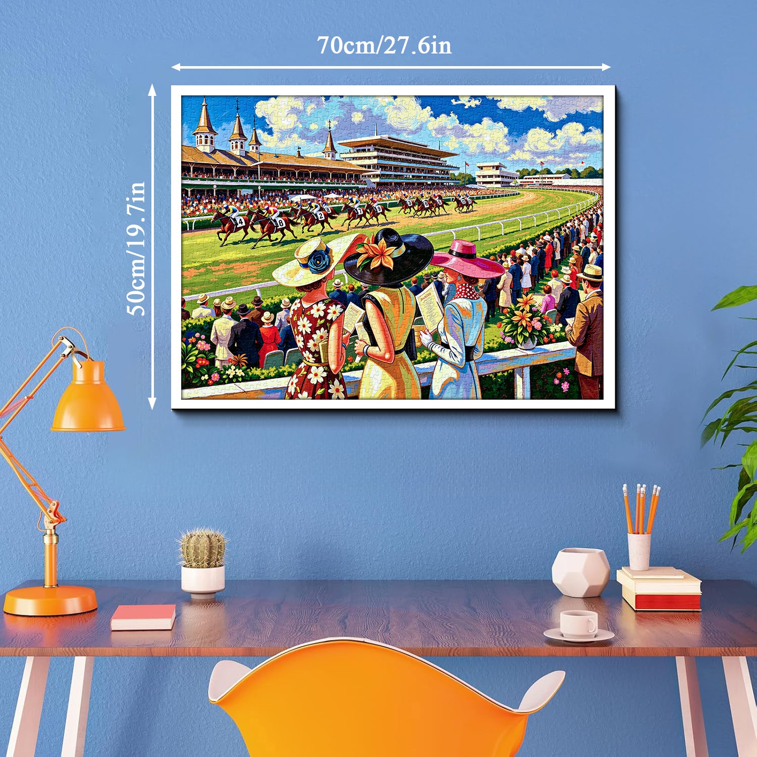 Pferderennen-Event-Puzzle 1000 Teile