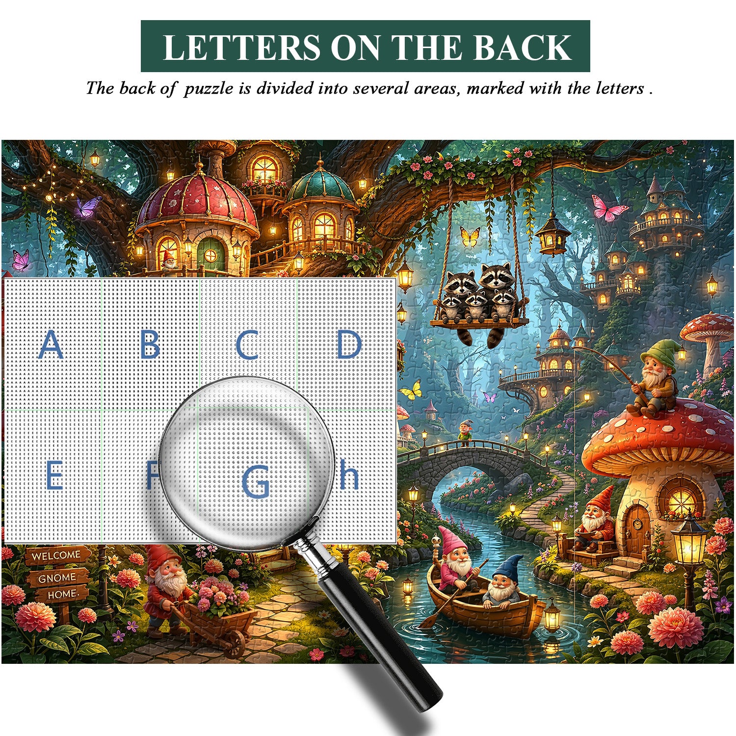Gnome Hollow Puzzle 1000 Teile