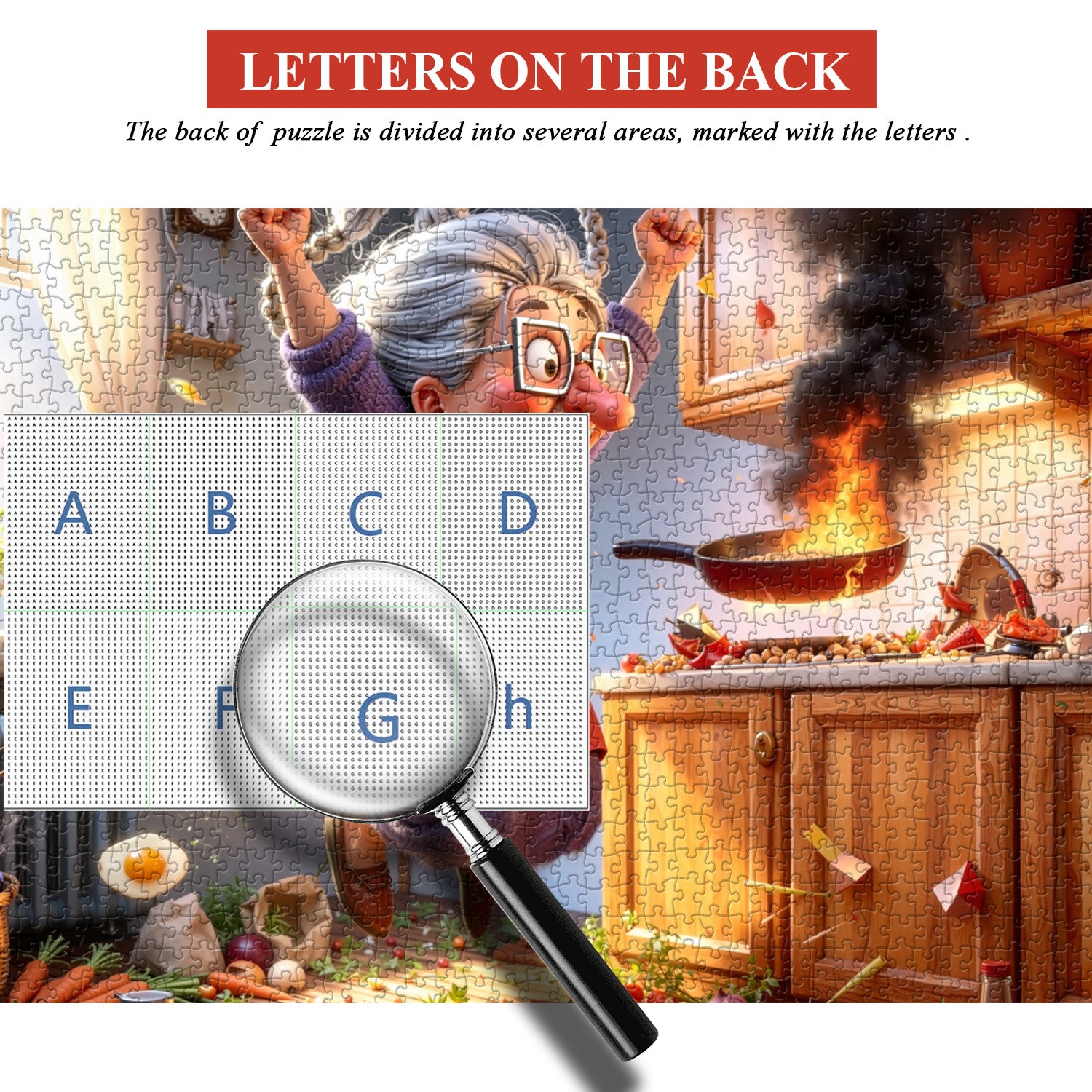 Küchenkatastrophe Puzzle 1000 Teile