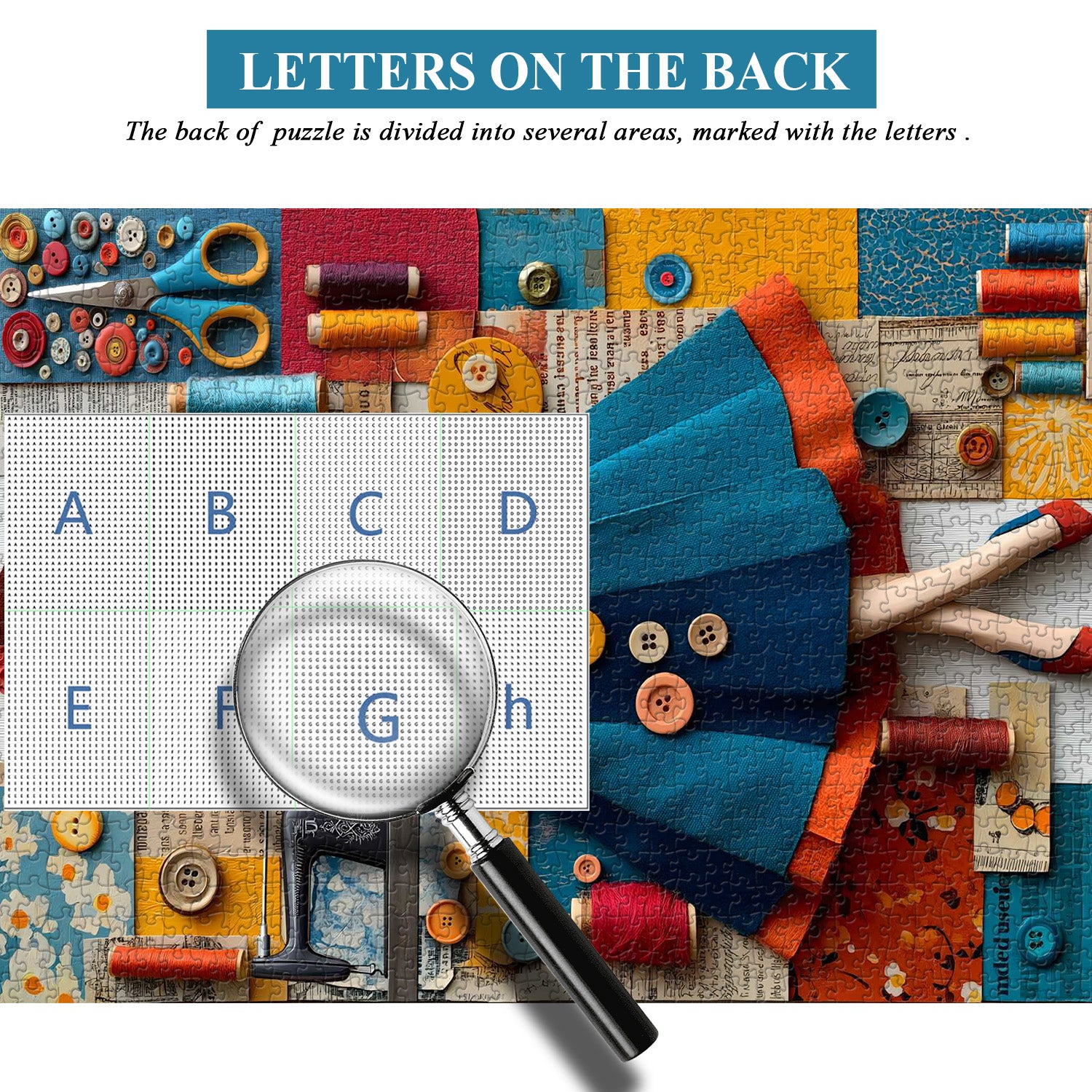 Vintage Sewing Muse Puzzle 1000 Teile