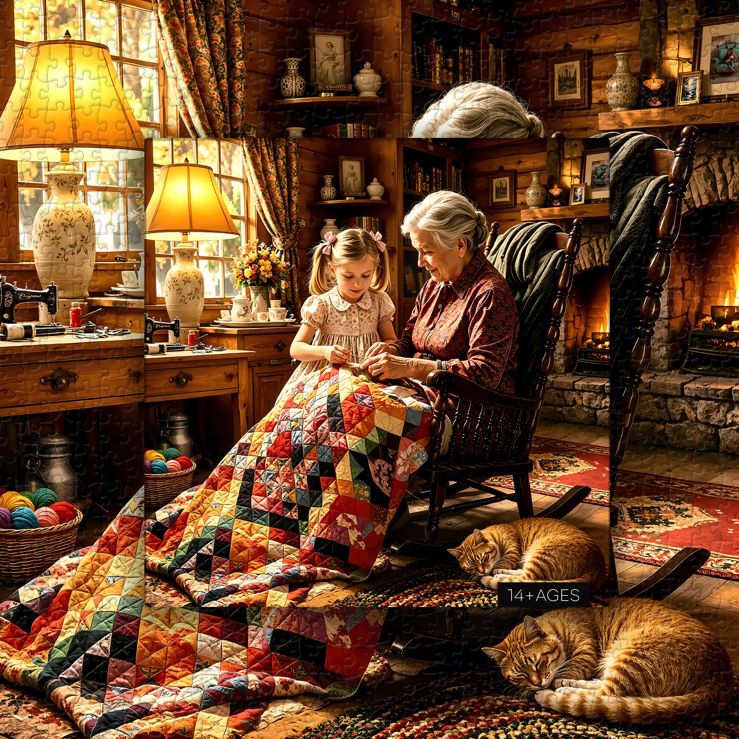 Soft Knit Memories Jigsaw Puzzle 1000 Pieces