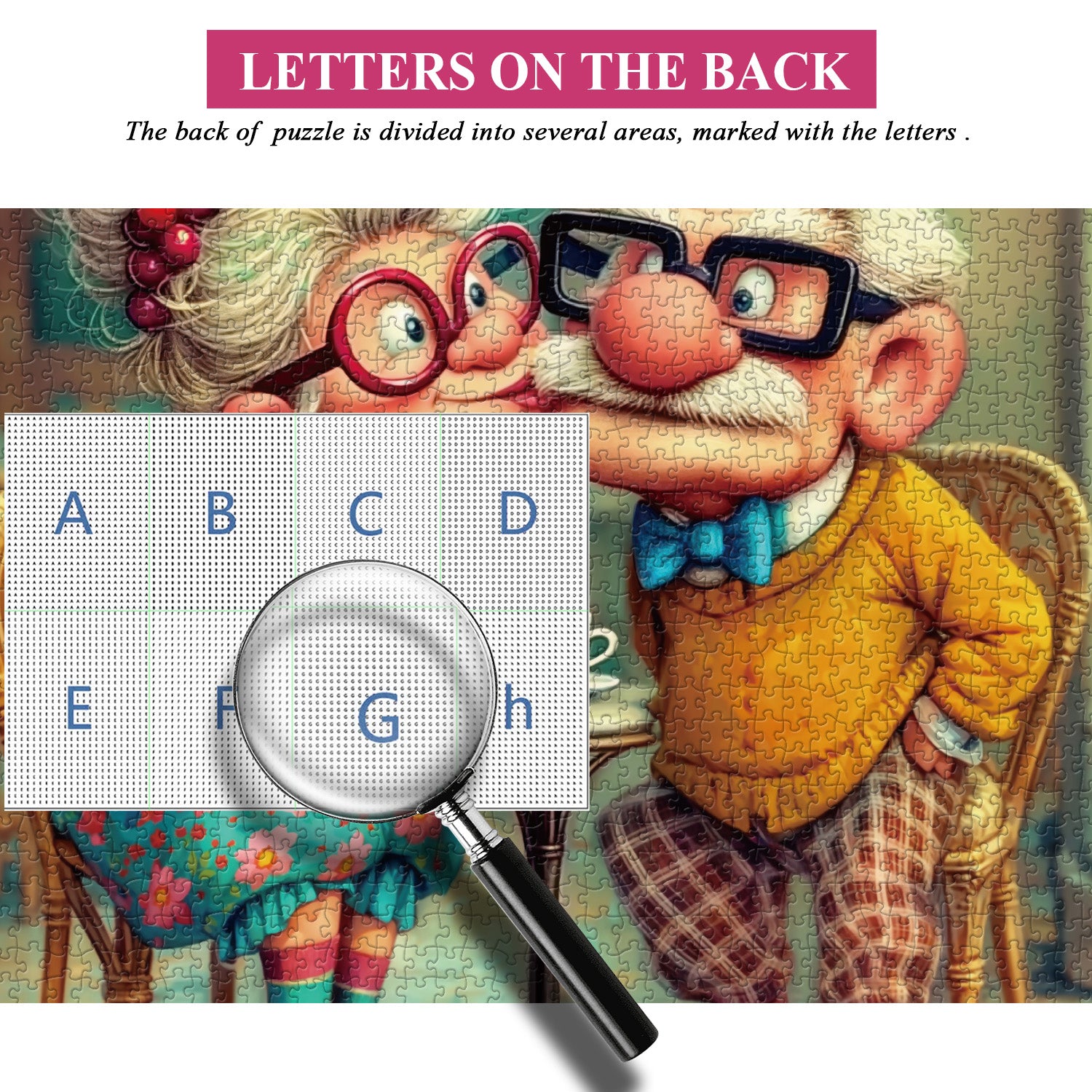 Aging Sweethearts Jigsaw Puzzle 1000 Pieces