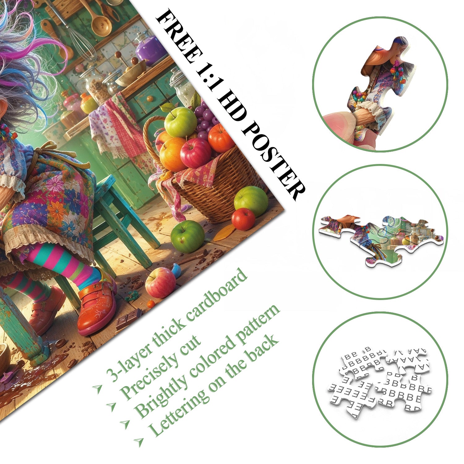 Die freche Oma Puzzle 1000 Teile