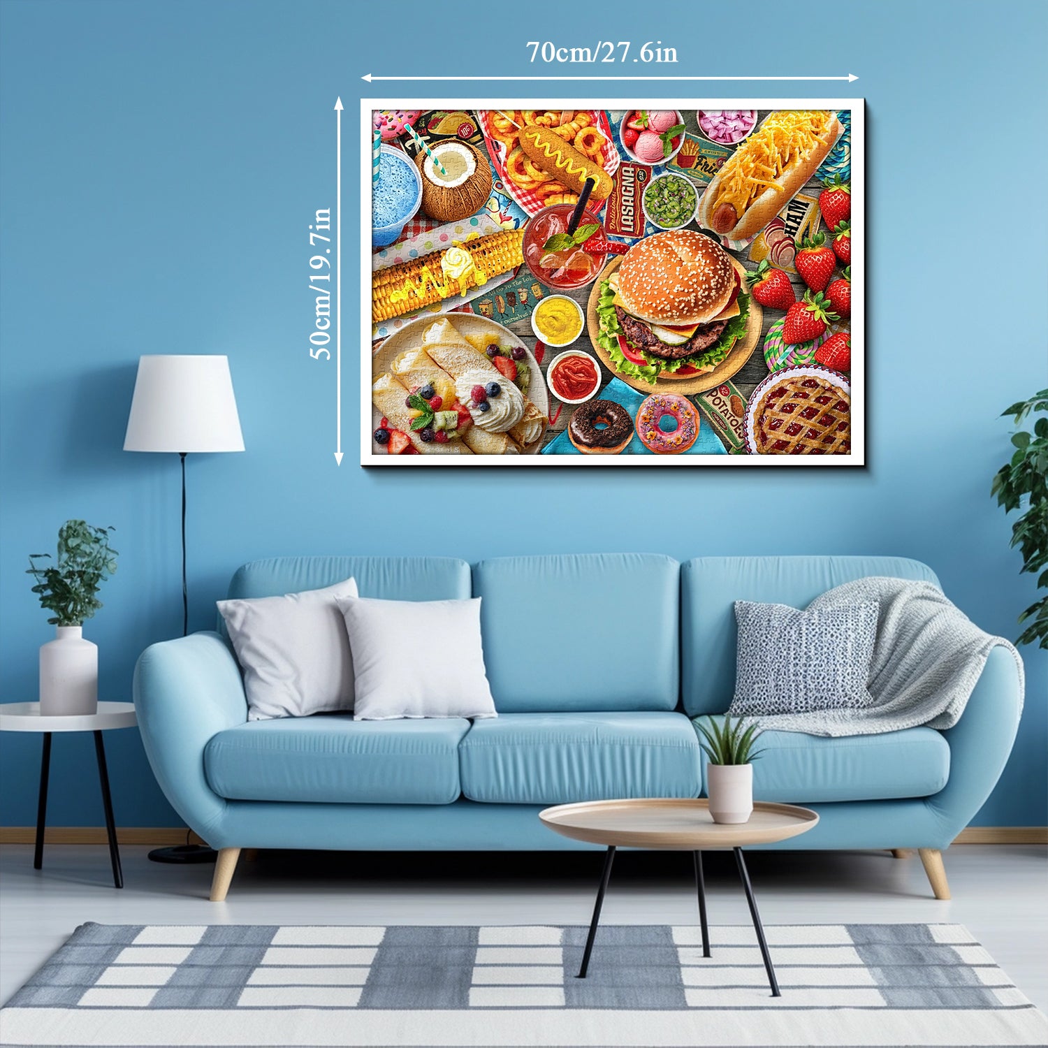 Food Delight Party Puzzle 1000 Teile