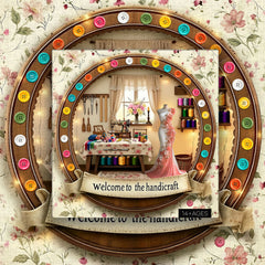 Cozy Sewing Room Jigsaw Puzzle 1000 Pieces