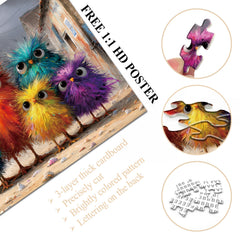 Fluffy Coast Puzzle 1000 Teile