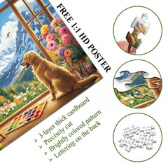 Colorful Painter's Paradise Jigsaw Puzzle 1000 Pieces