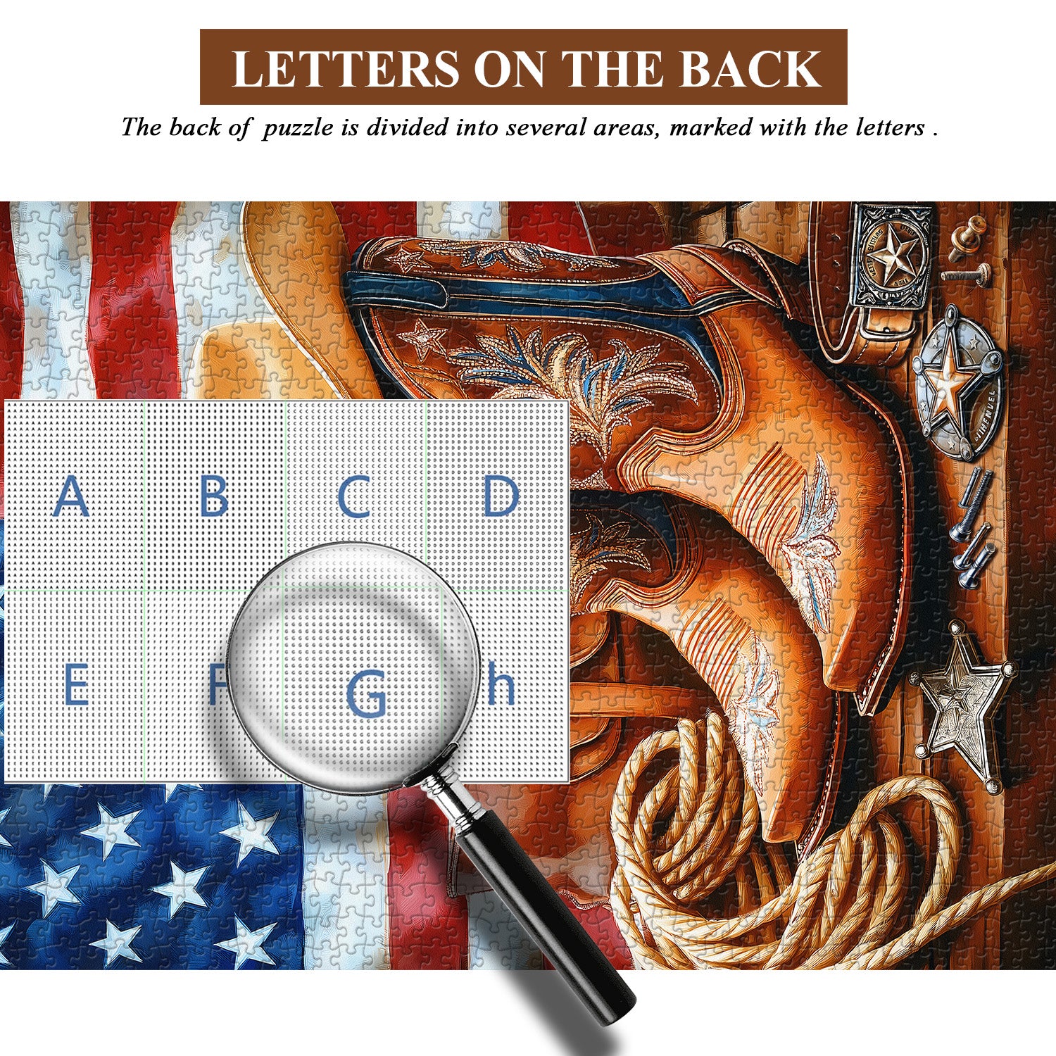 Stiefel der Freiheit Puzzle 1000 Teile