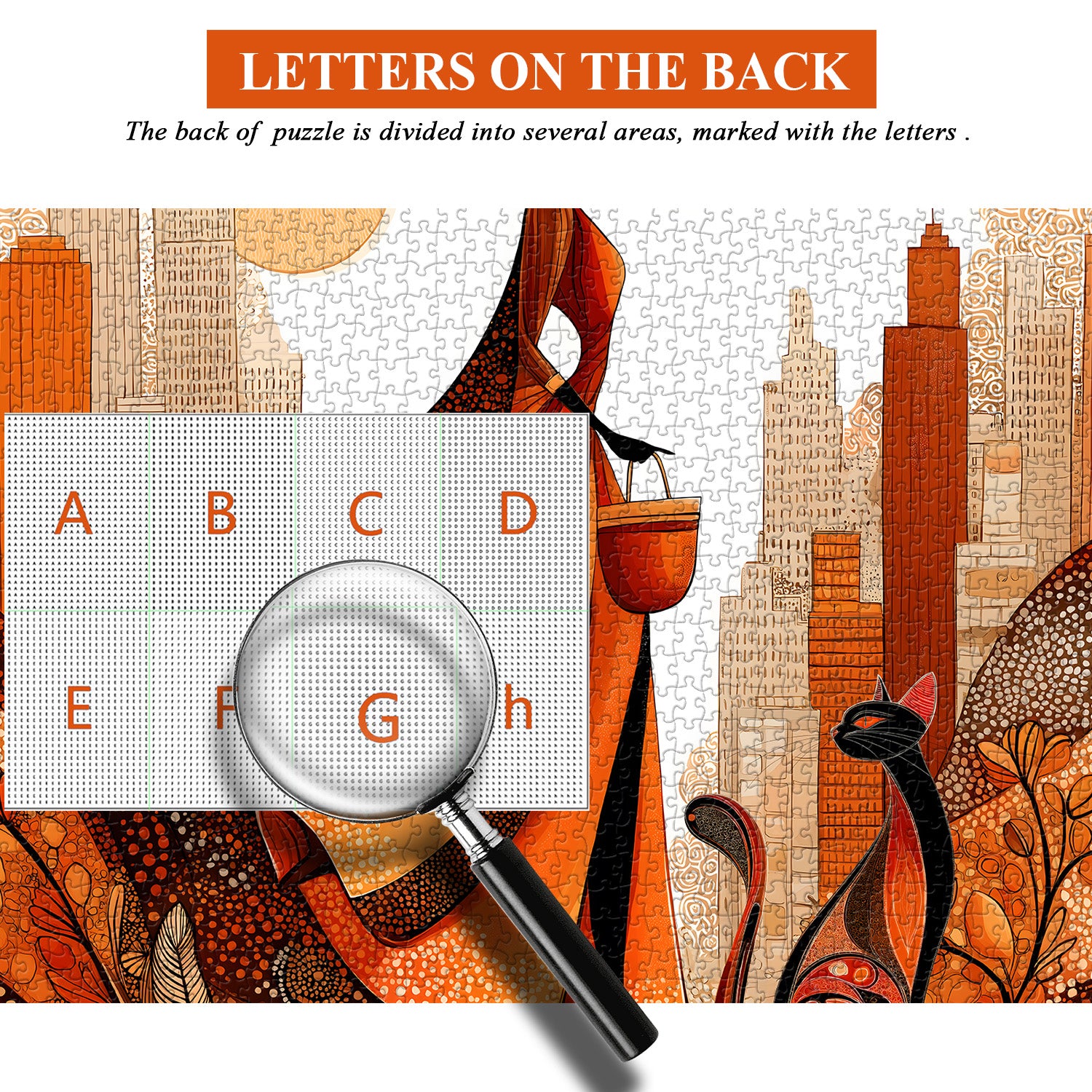 Orange Time Puzzle 1000 Teile