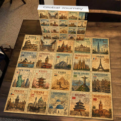 Global Journeys Jigsaw Puzzle 1000 Pieces