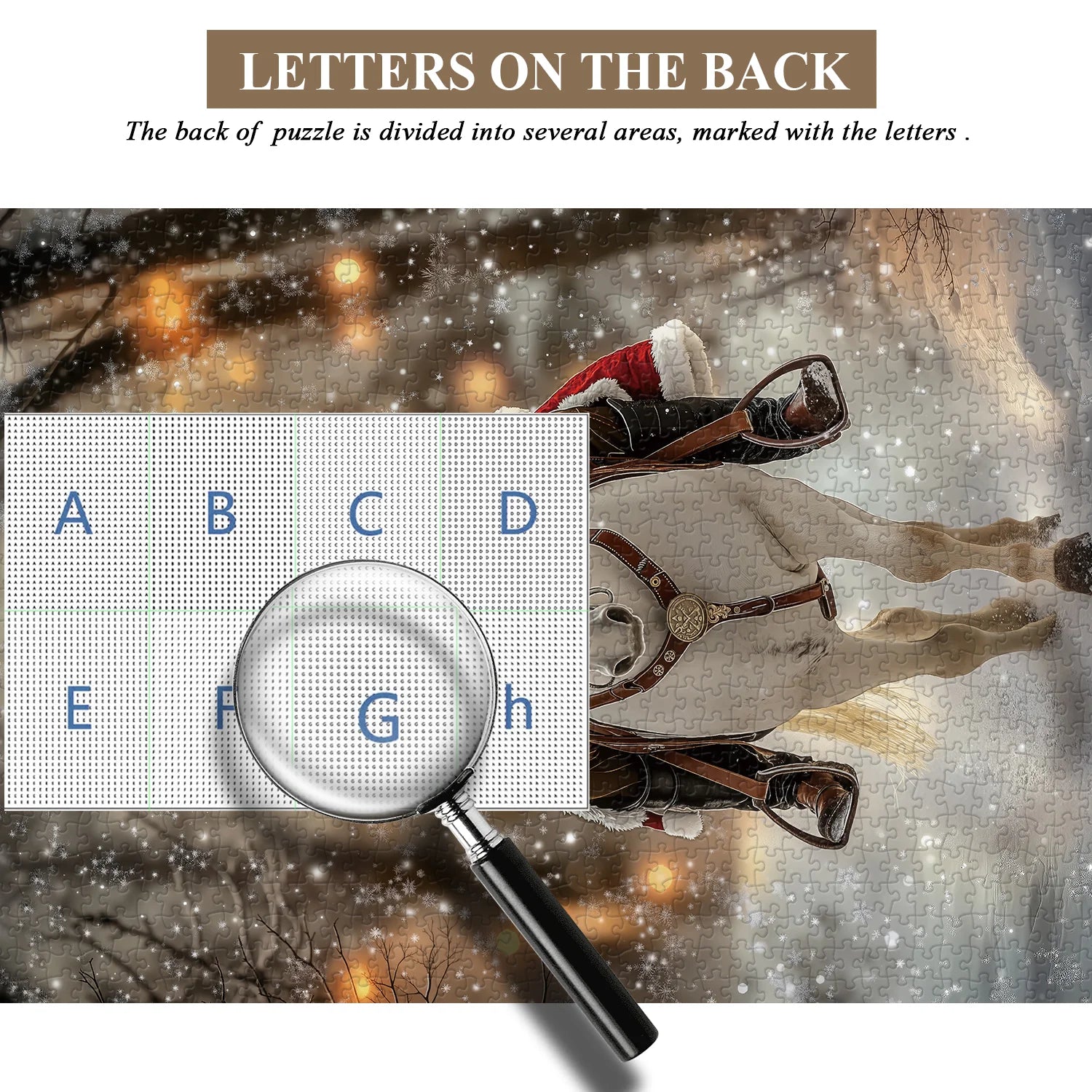 Santa Gallop Jigsaw Puzzle 1000 Pieces