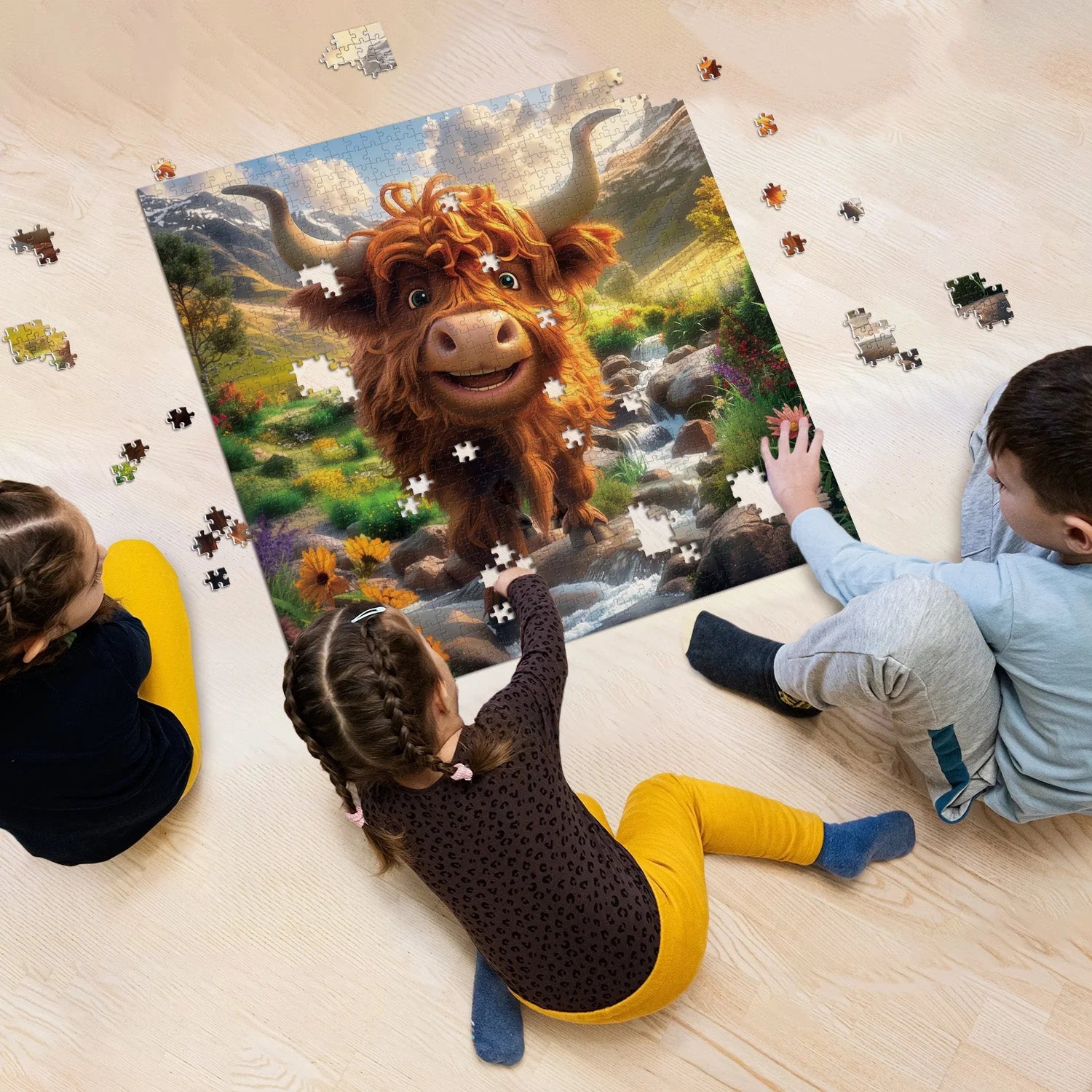 Jolly Bovine Jigsaw Puzzle 1000 Pieces