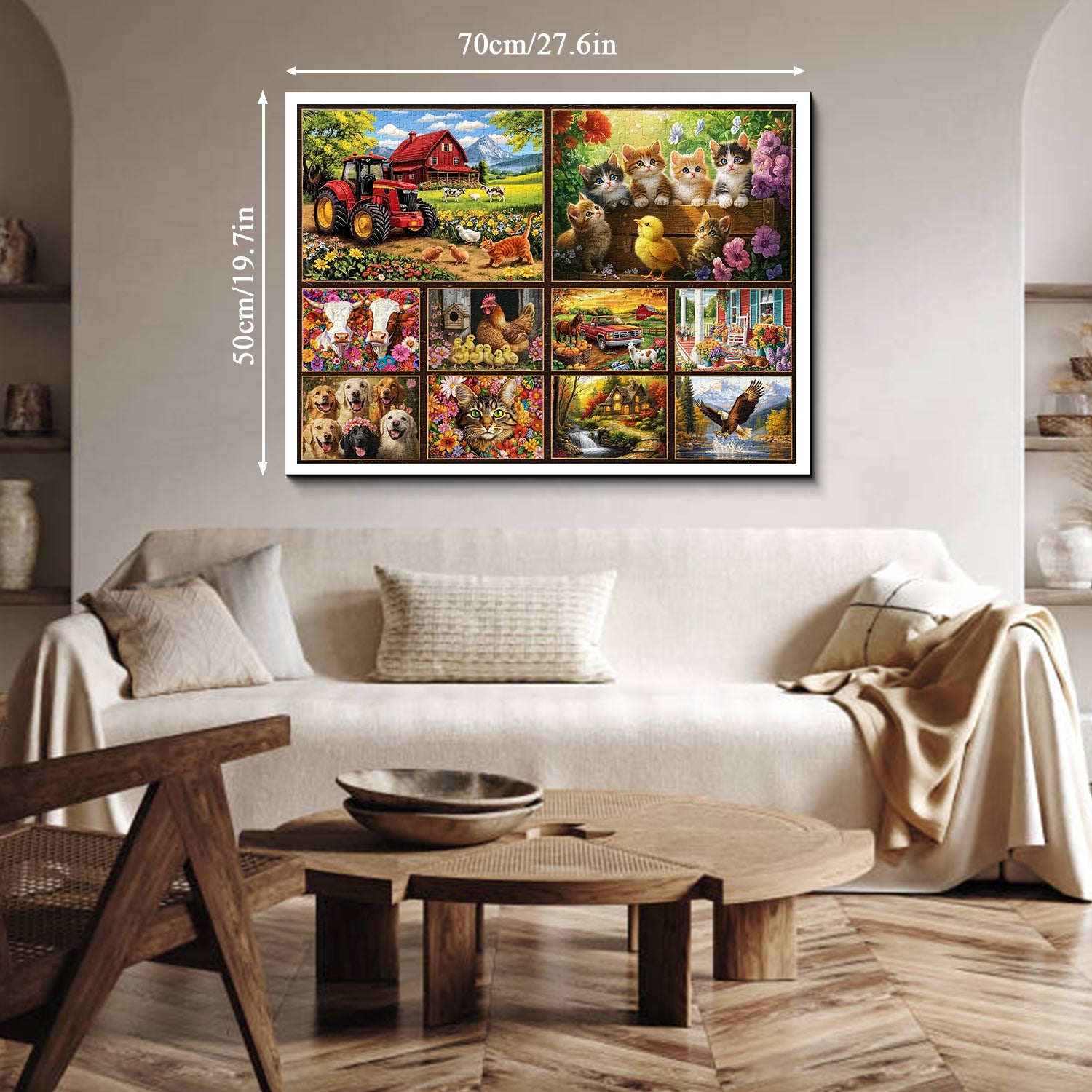 Farmyard Memories Puzzle 1000 Teile