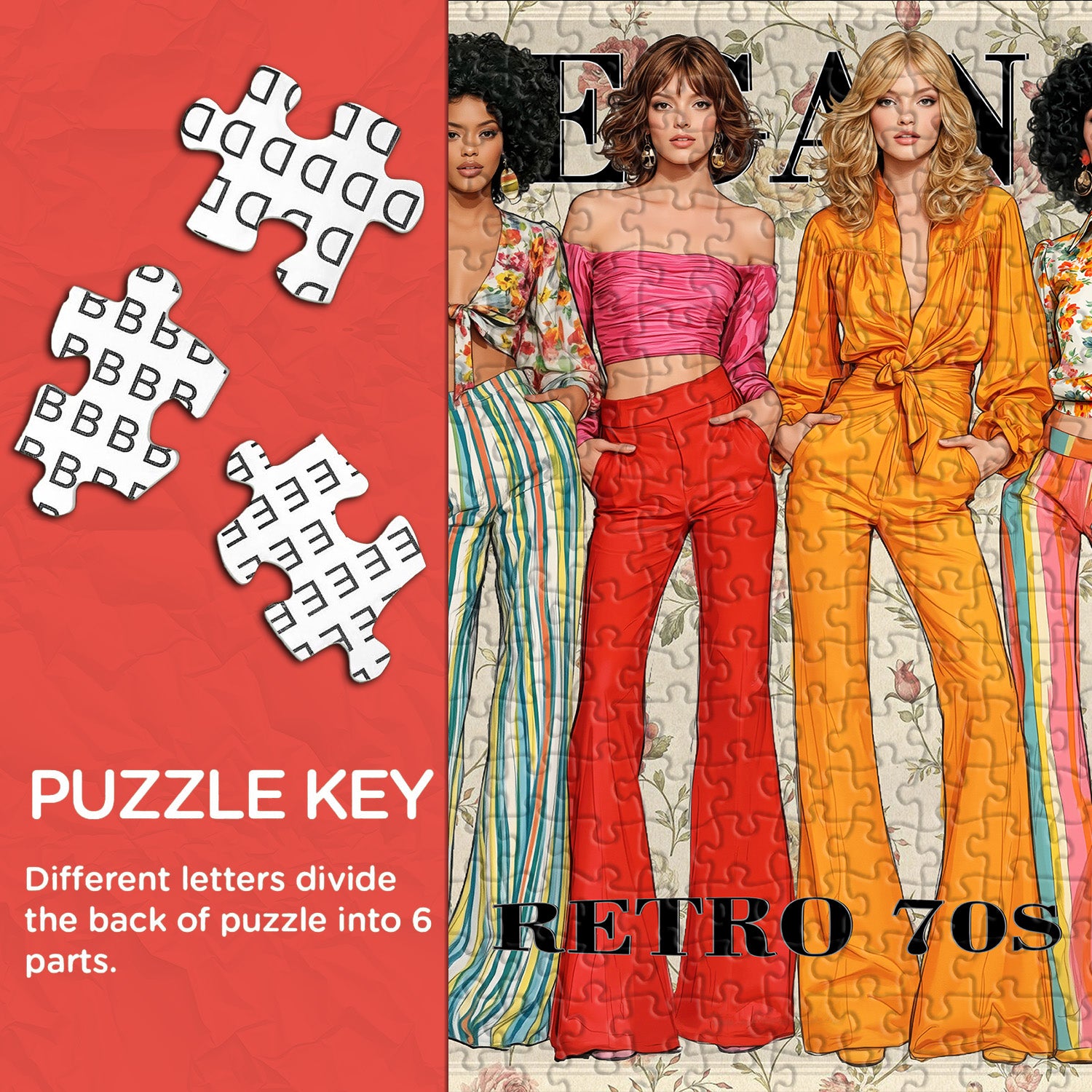 Groovy Styles Puzzle 1000 Teile