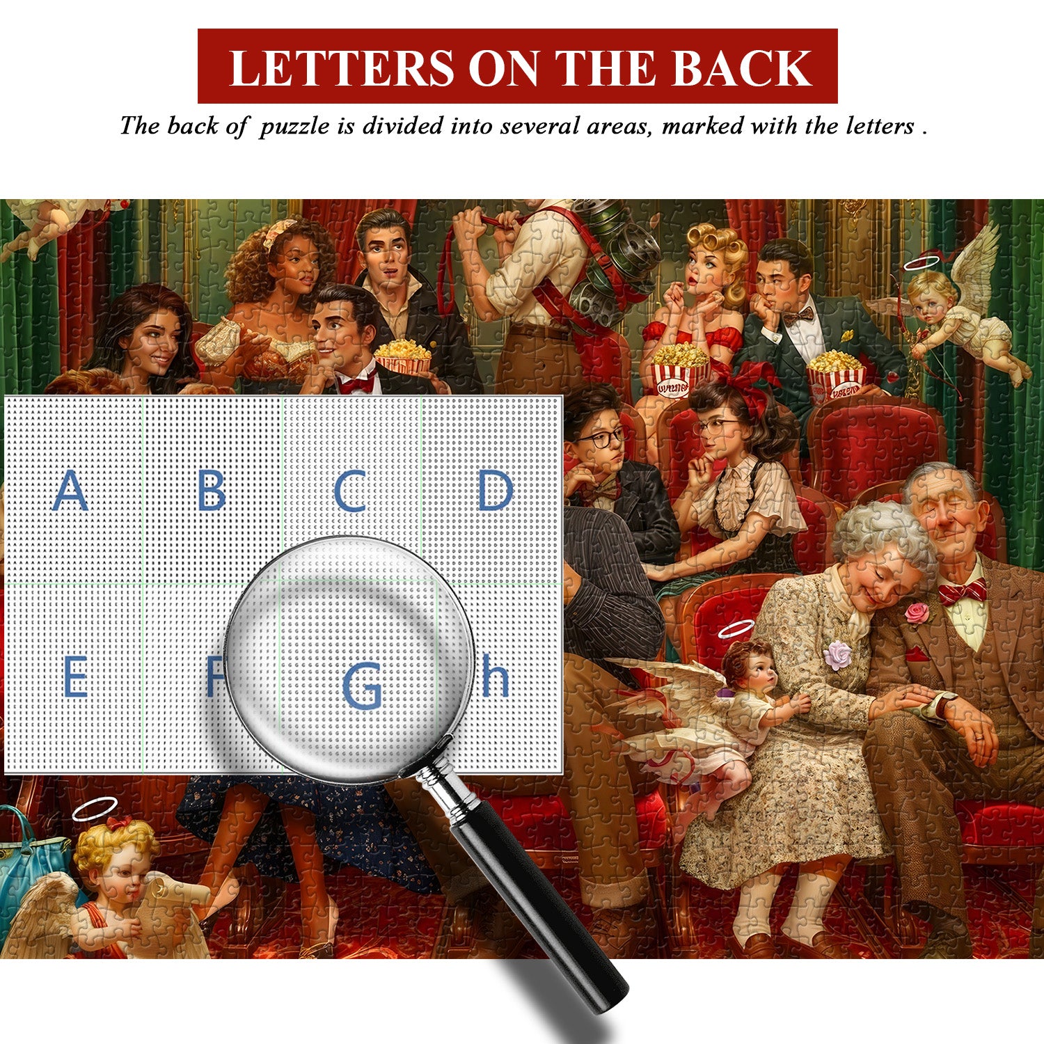 Vintage Cinema Joy Puzzle 1000 Teile