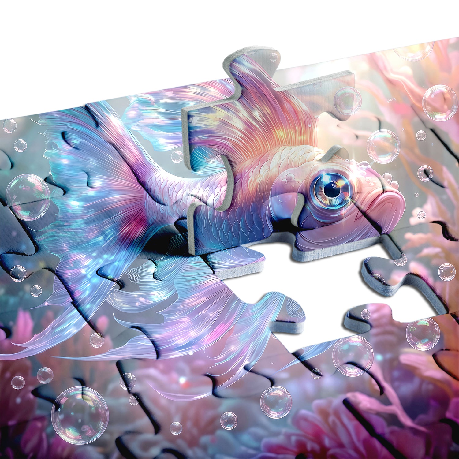 Iridescent Fish Jigsaw Puzzle 1000 Pieces
