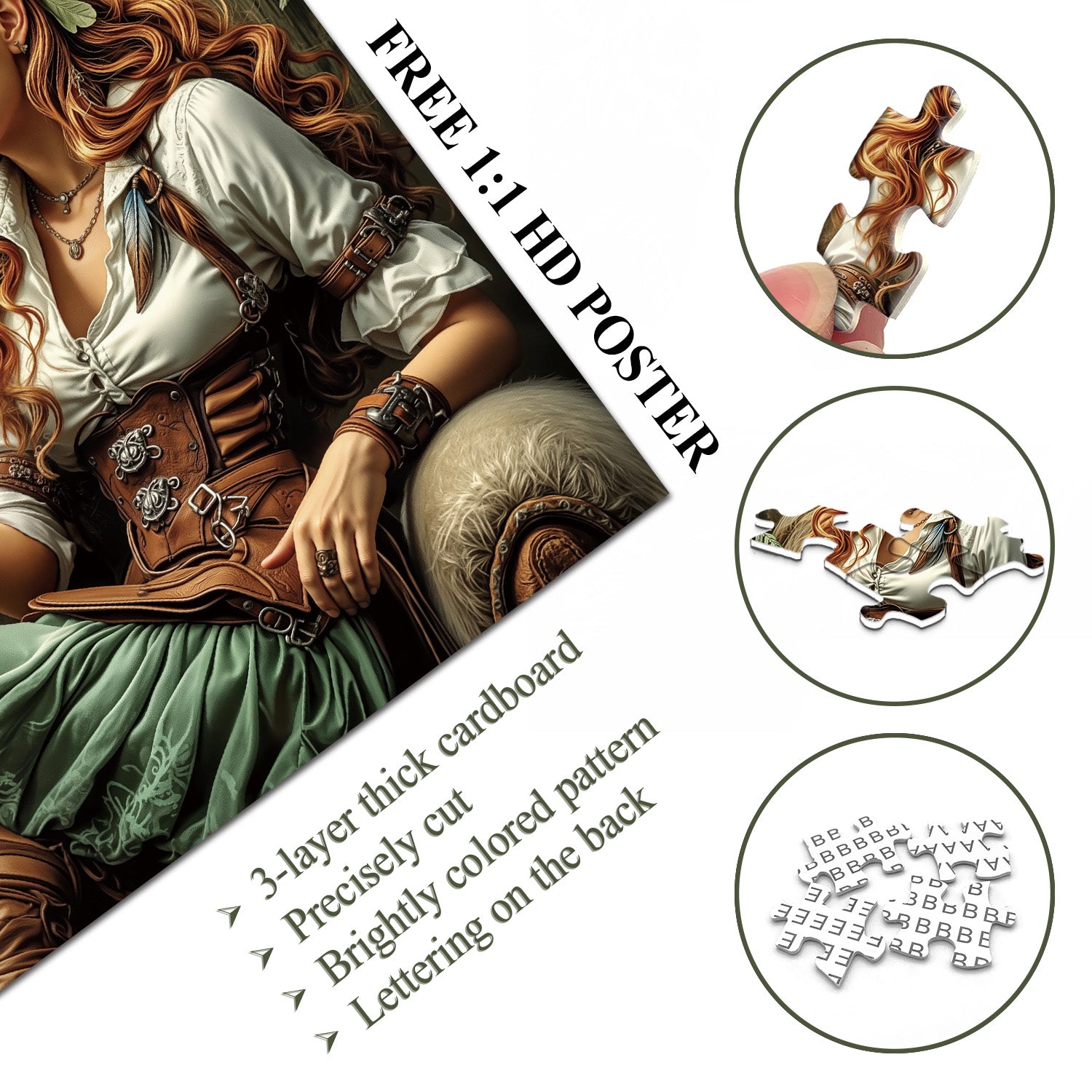 Elf Falconer Puzzle 1000 Teile