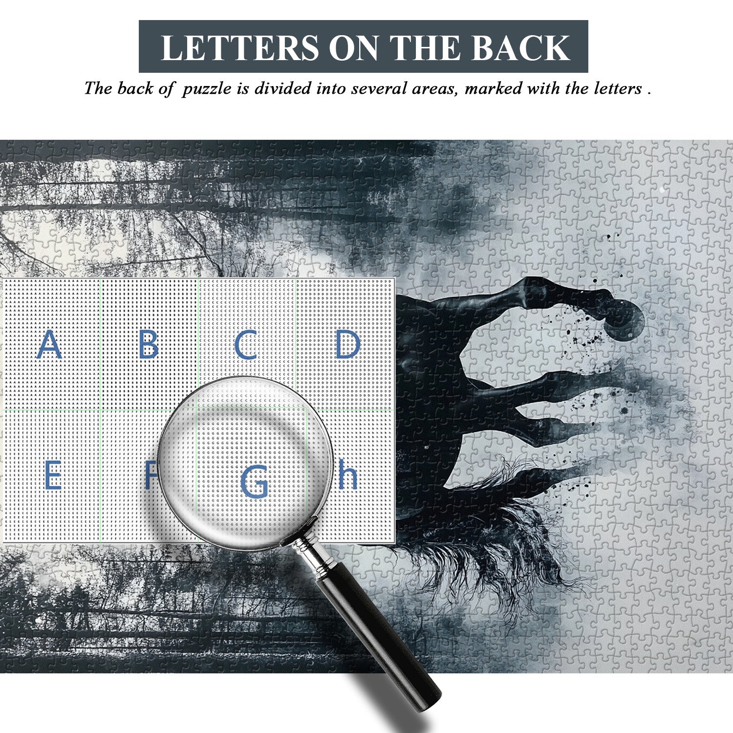 Mondschein-Ross-Puzzle 1000 Teile