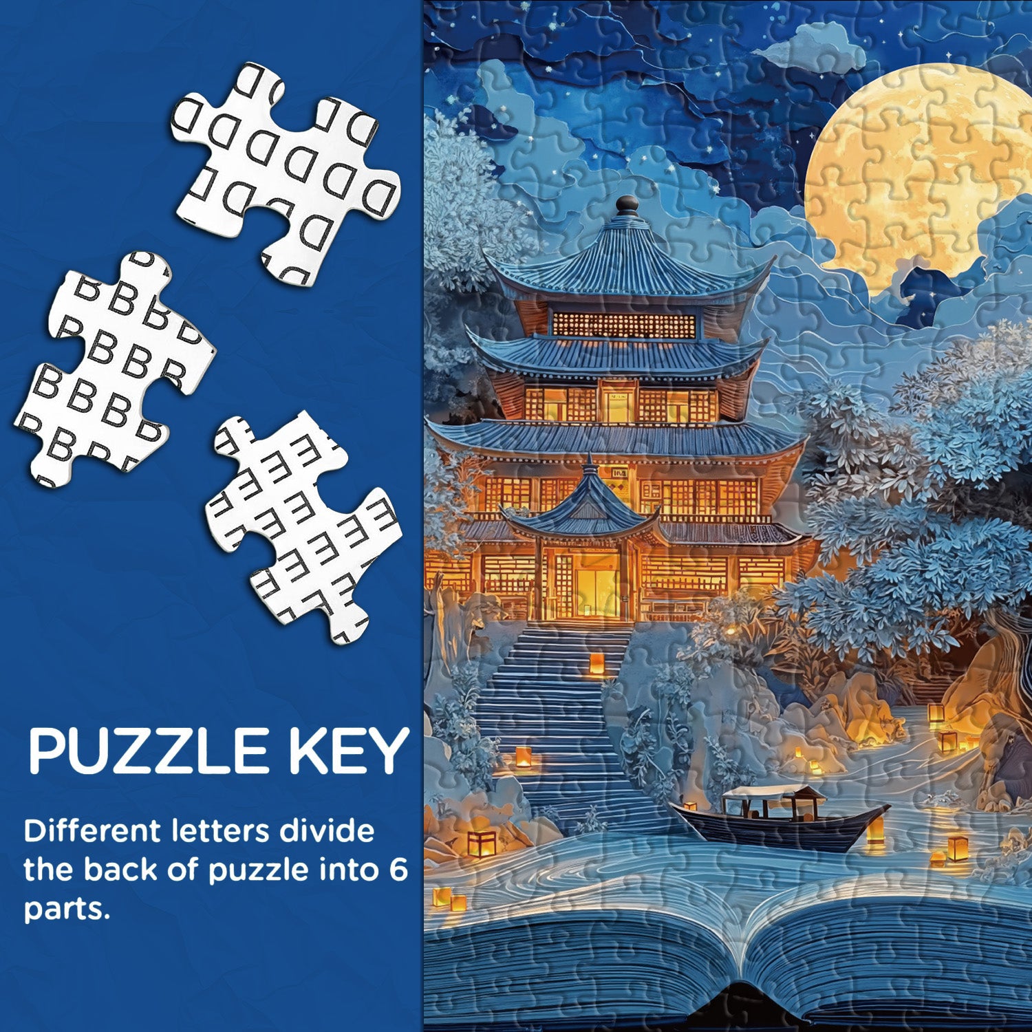 Moonlit Reverie Jigsaw Puzzle 1000 Pieces