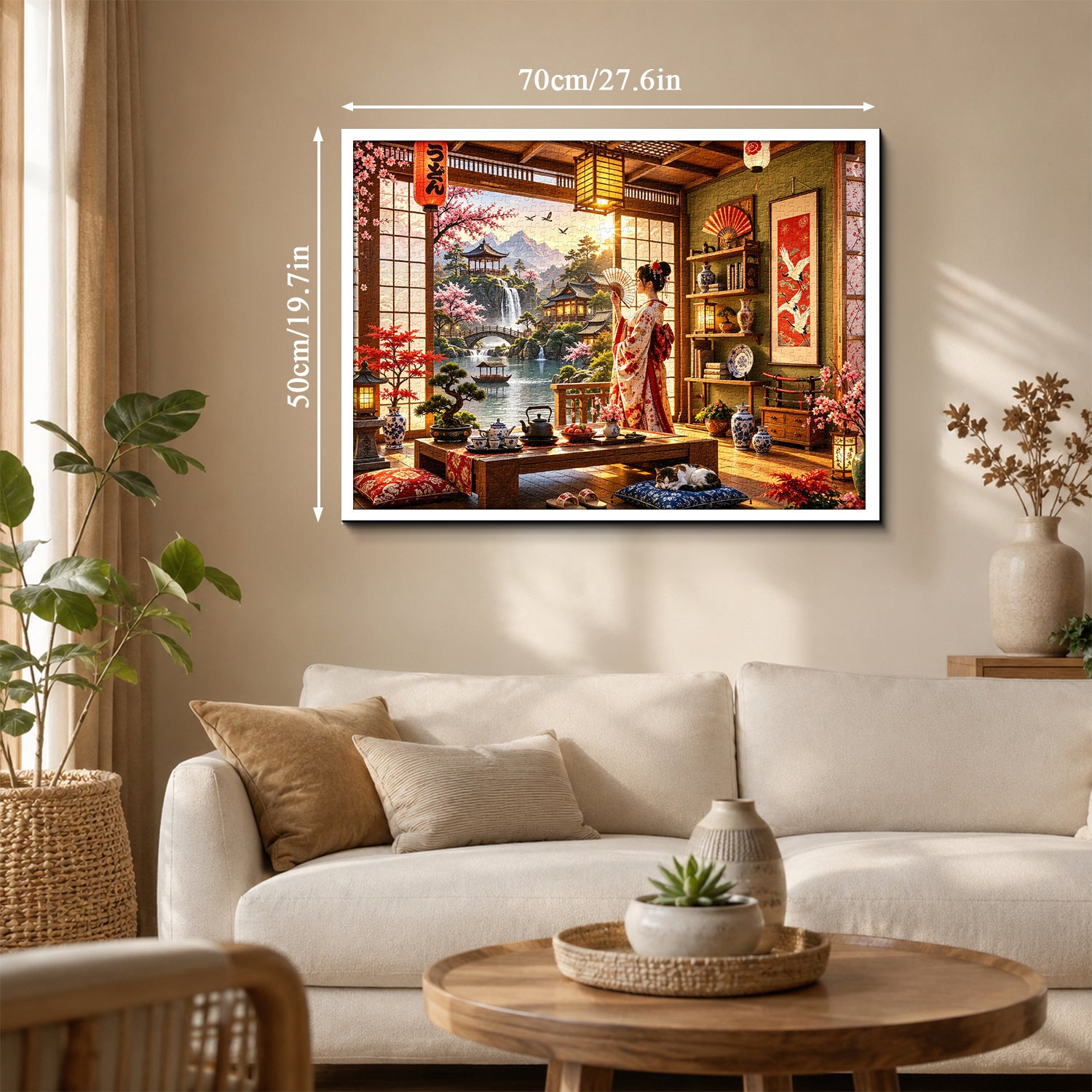 Japanisches Tee-Retreat-Puzzle 1000 Teile