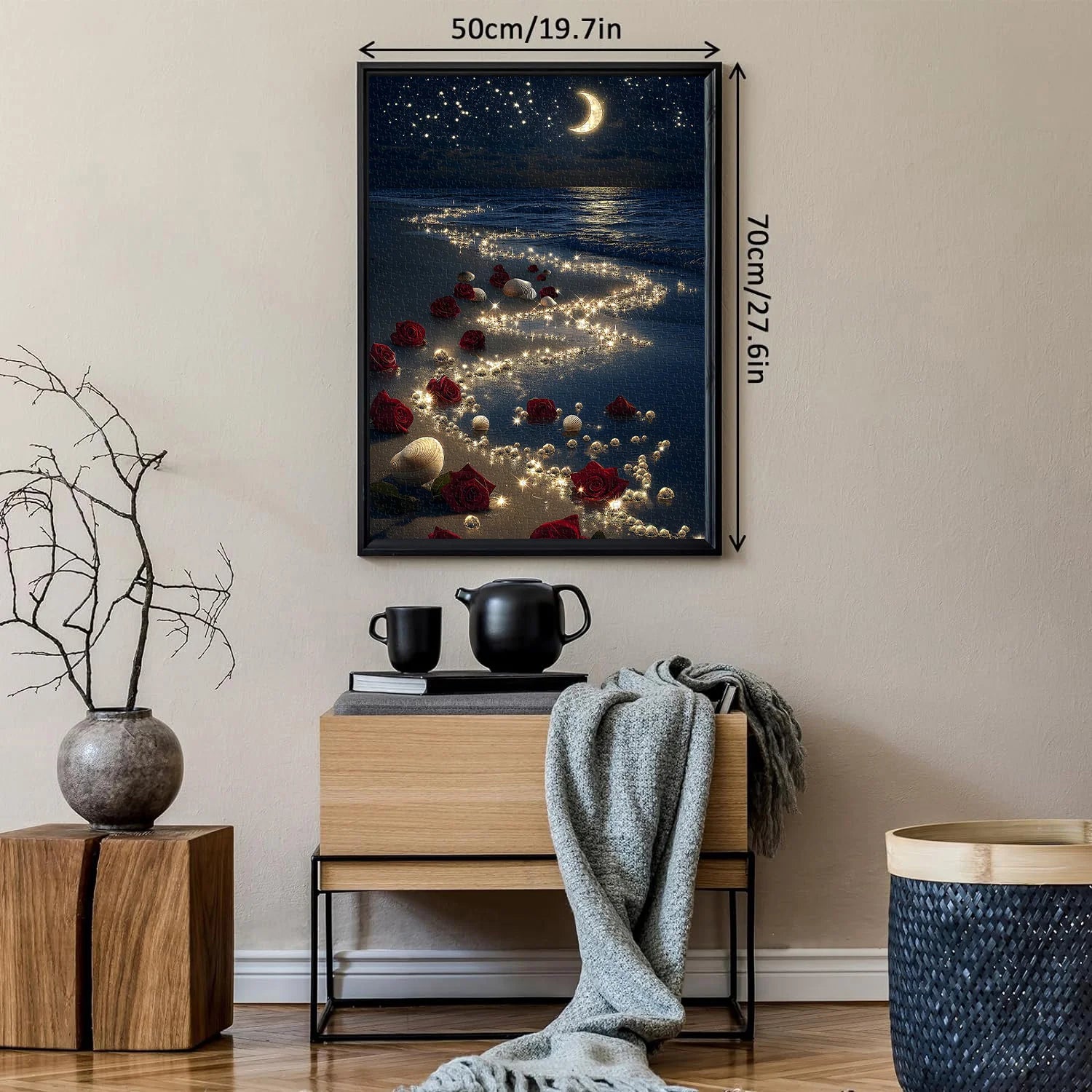 Sea of Roses Jigsaw Puzzles 1000 Pieces