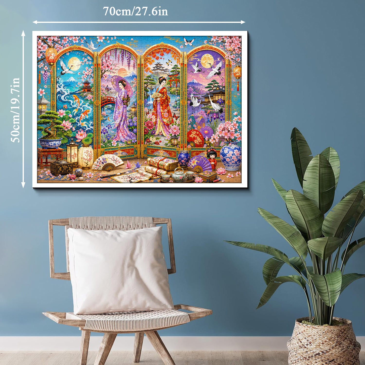 Japanisches Screen-Art-Puzzle 1000 Teile