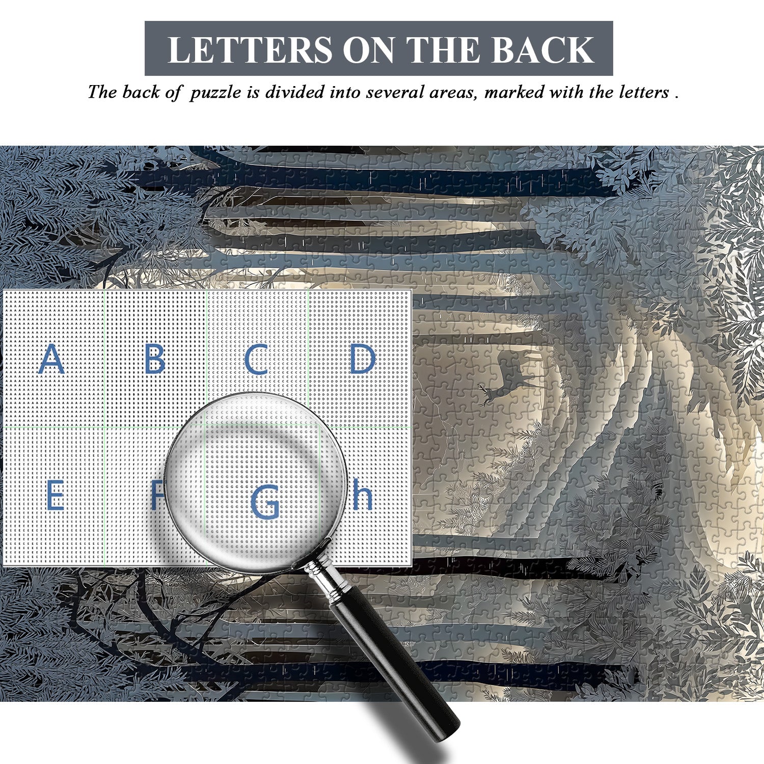 Pure White Realm Puzzle 1000 Teile