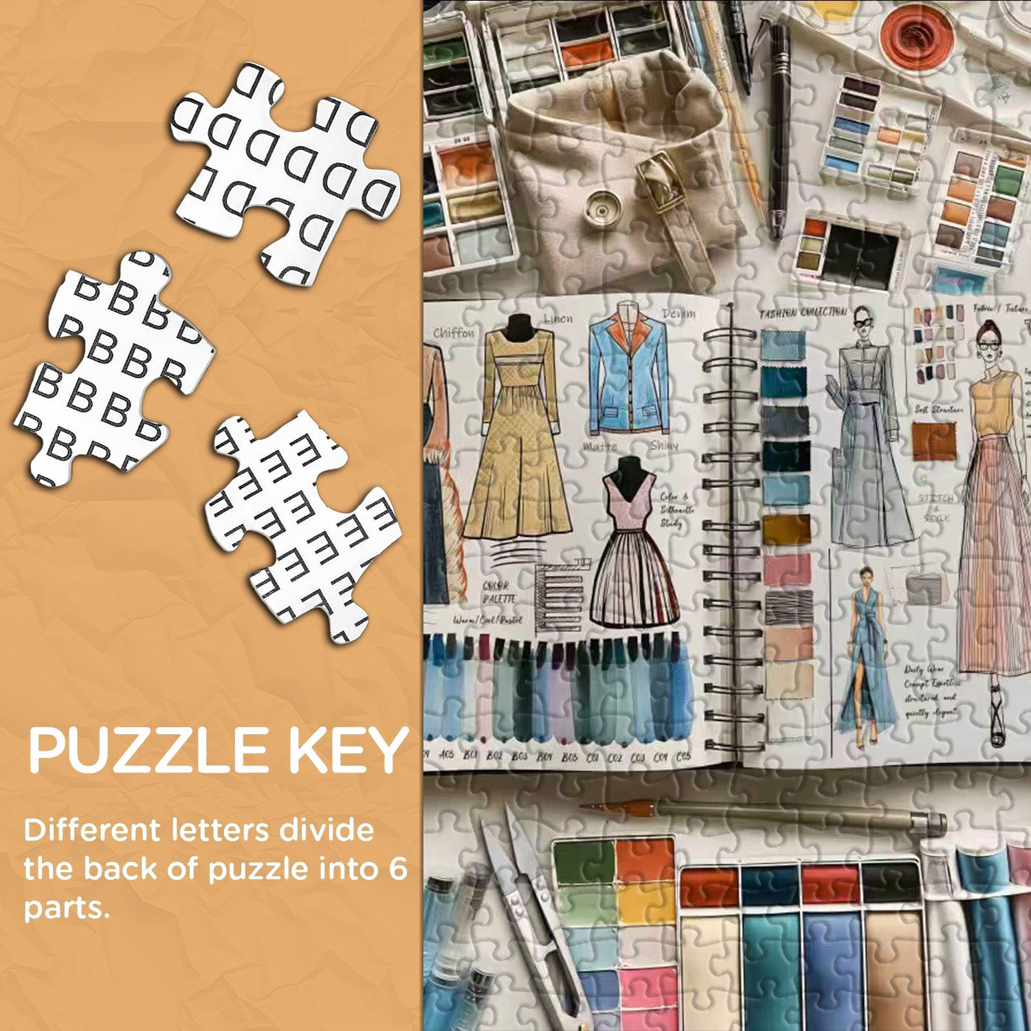 Design Diary Puzzle 1000 Teile
