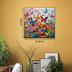 Butterfly Garden Jigsaw Puzzles 1000 Pieces