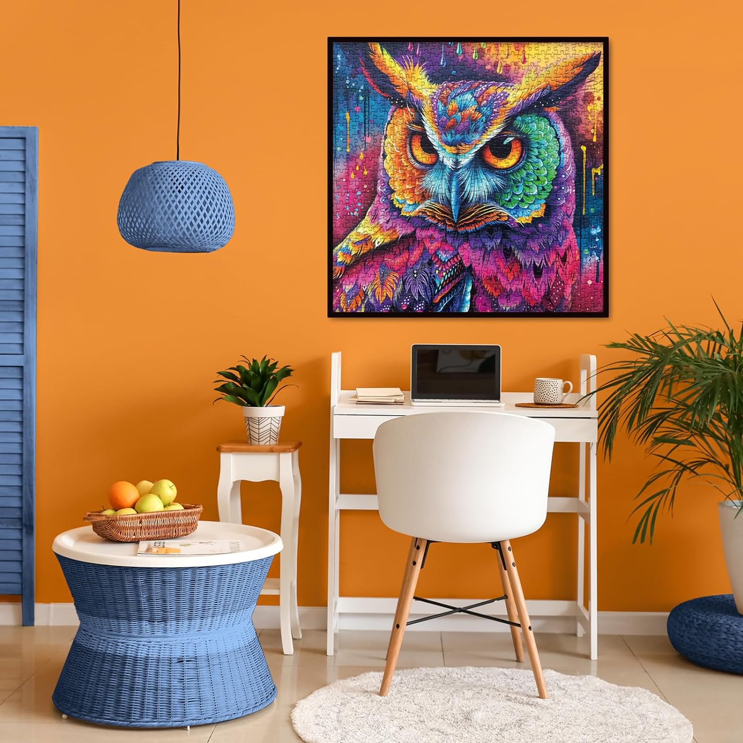 Colorful Owls Jigsaw Puzzle 1000 Pieces