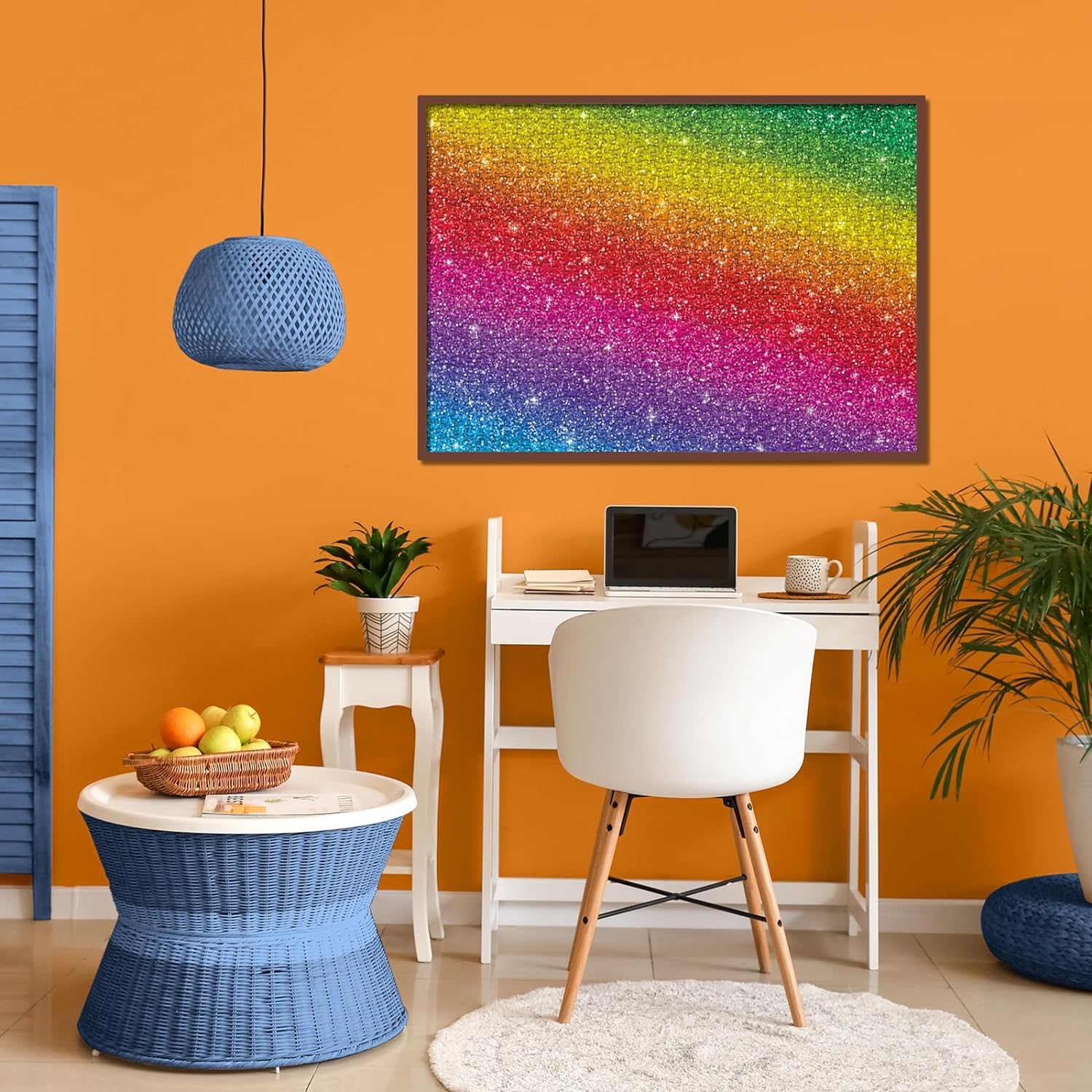 Shiny Rainbow Jigsaw Puzzles 1000 Piece