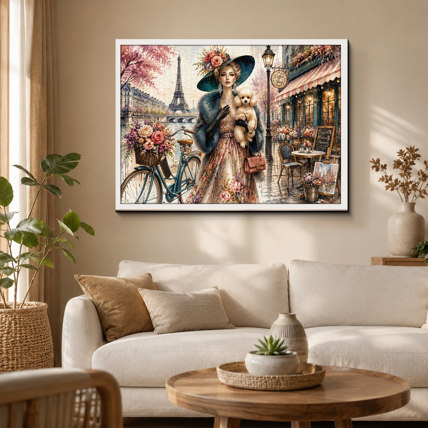 Paris Floral Breeze Puzzle 1000 Teile
