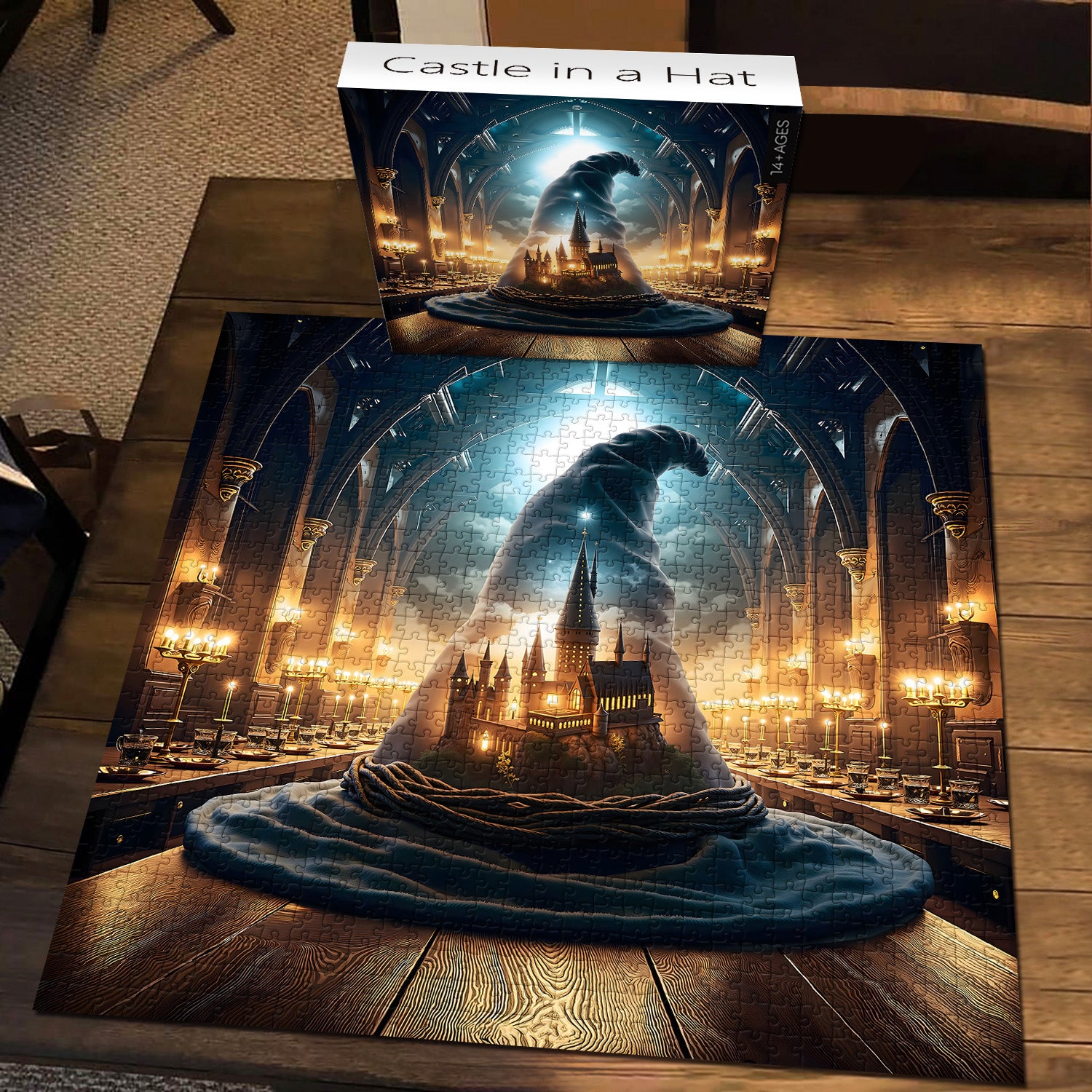 Castle in a Hat Jigsaw Puzzle 1000 Pieces