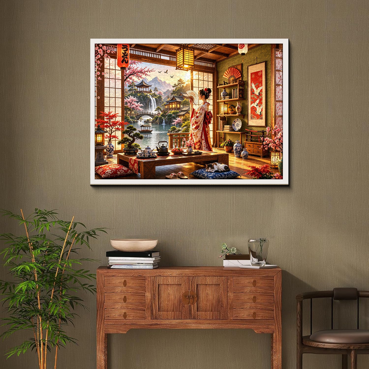 Japanisches Tee-Retreat-Puzzle 1000 Teile