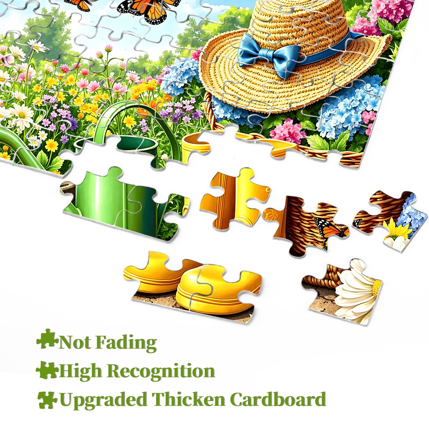 Frühlingsgartentag-Puzzle 1000 Teile