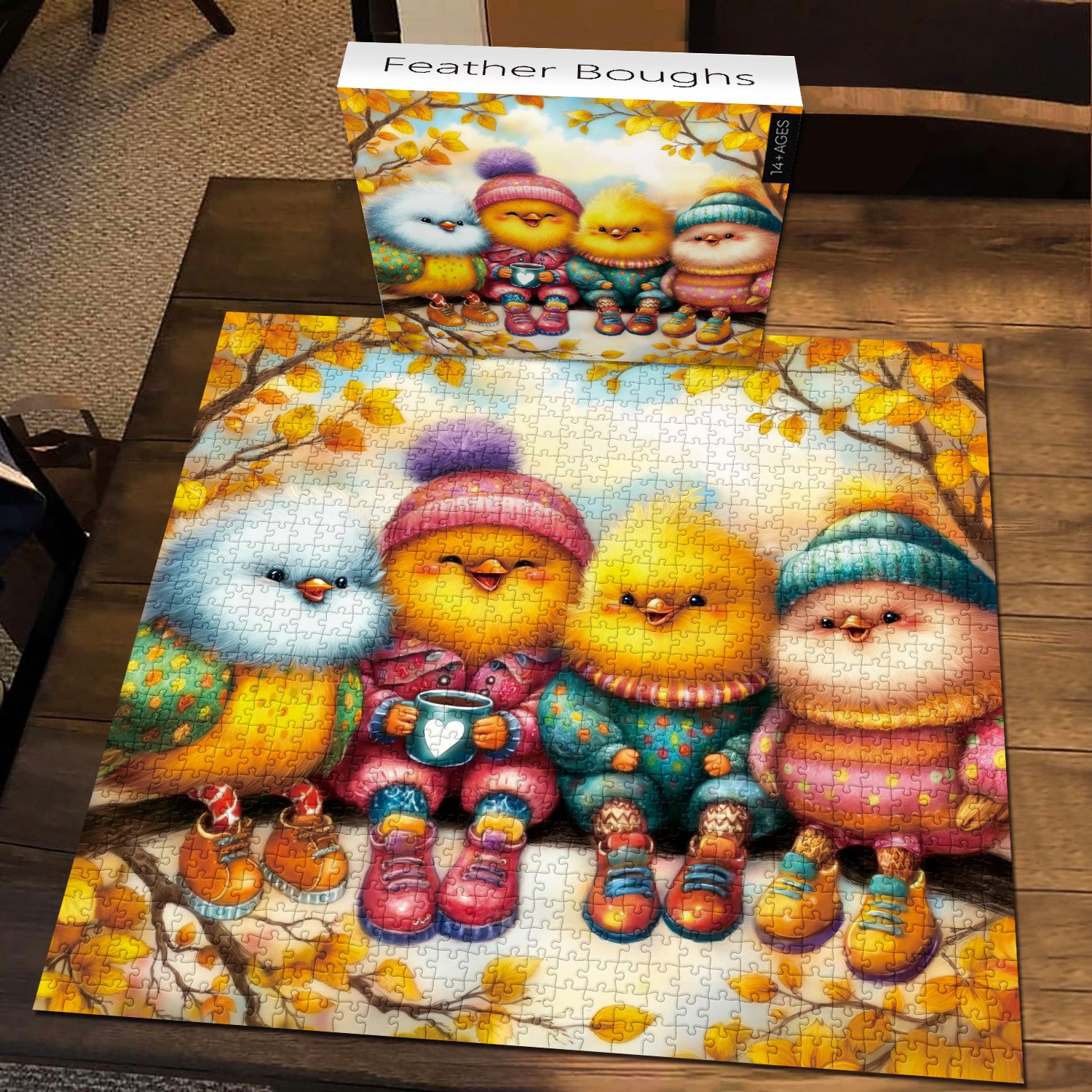Feather Boughs Jigsaw Puzzle 1000 Pieces