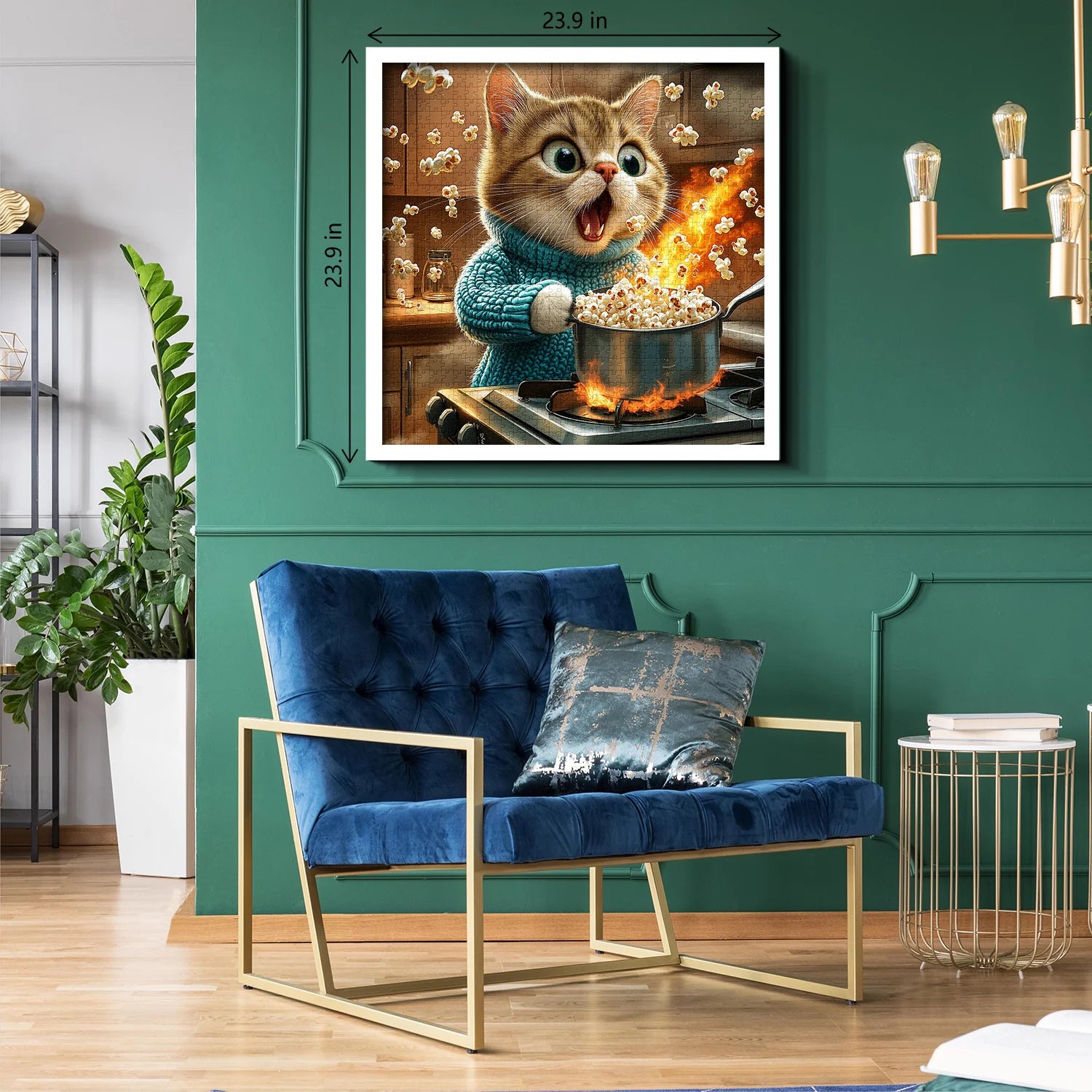 Popcorn -Katastrophen -Puzzle 1000 Teile