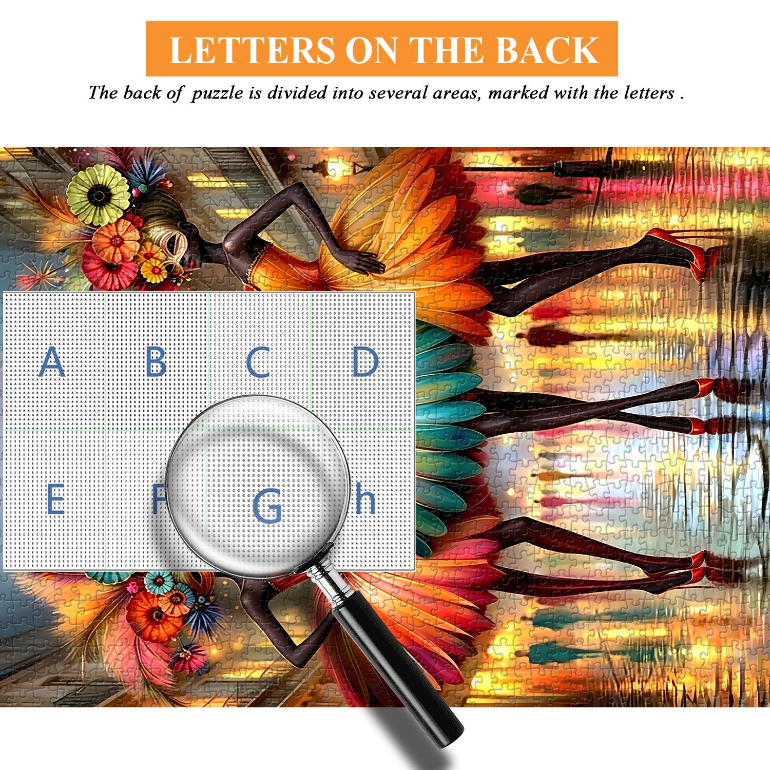 Carnival Dancers Jigsaw Puzzle 1000 Pieces