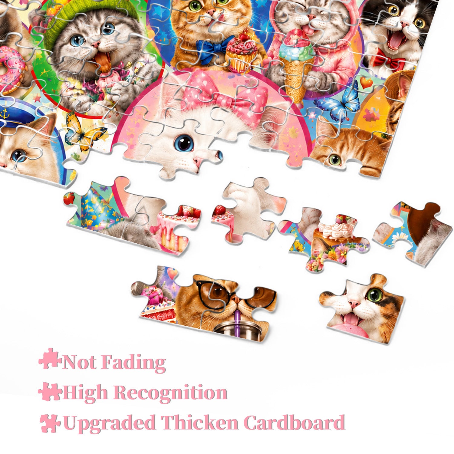 Sweets Kitten Collage Puzzle 1000 Teile
