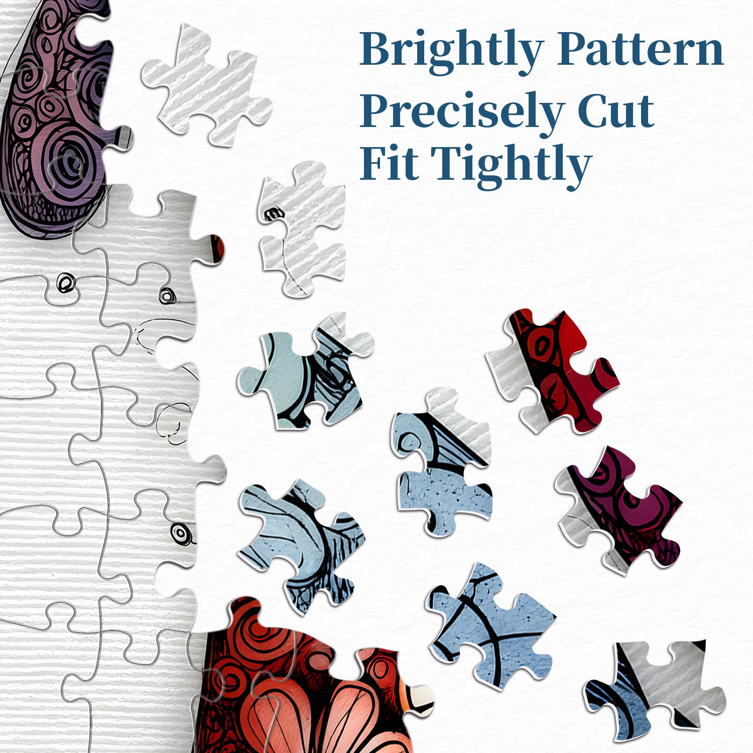 Lebendiges Pup Squad-Puzzle, 1000 Teile