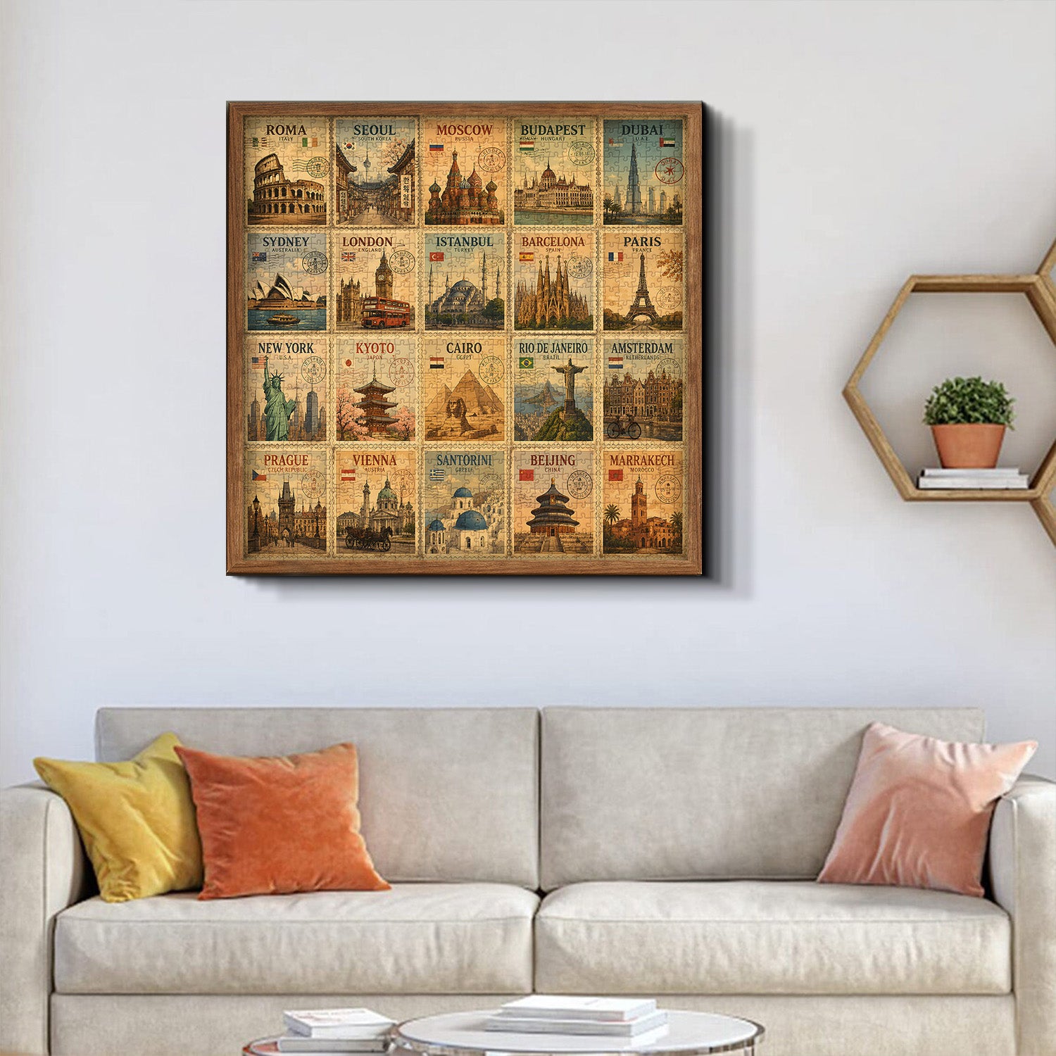 Global Journeys Jigsaw Puzzle 1000 Pieces