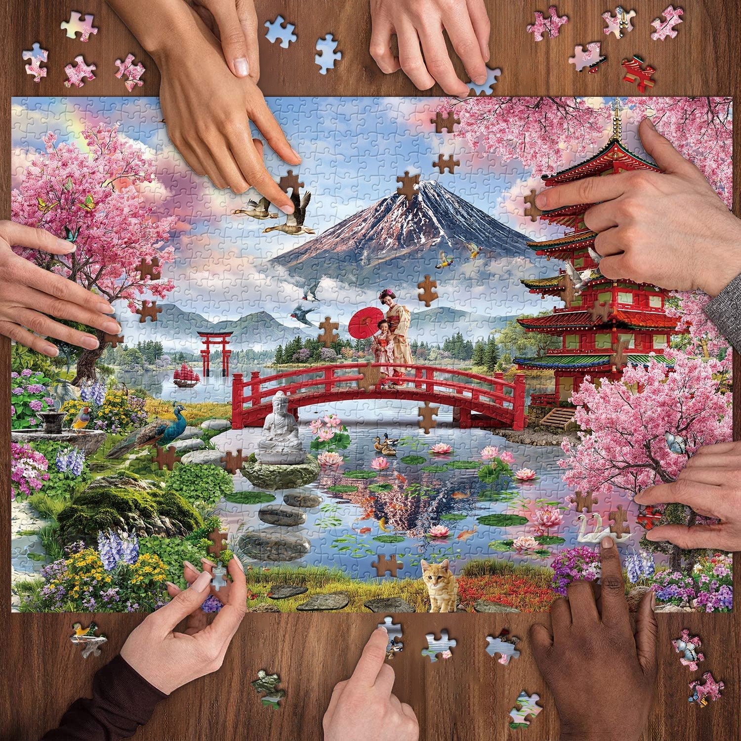 Ahh, That Fresh Air - 1000 Piece Spring Jigsaw Puzzle For Adults, Satin Finish, Made In USA